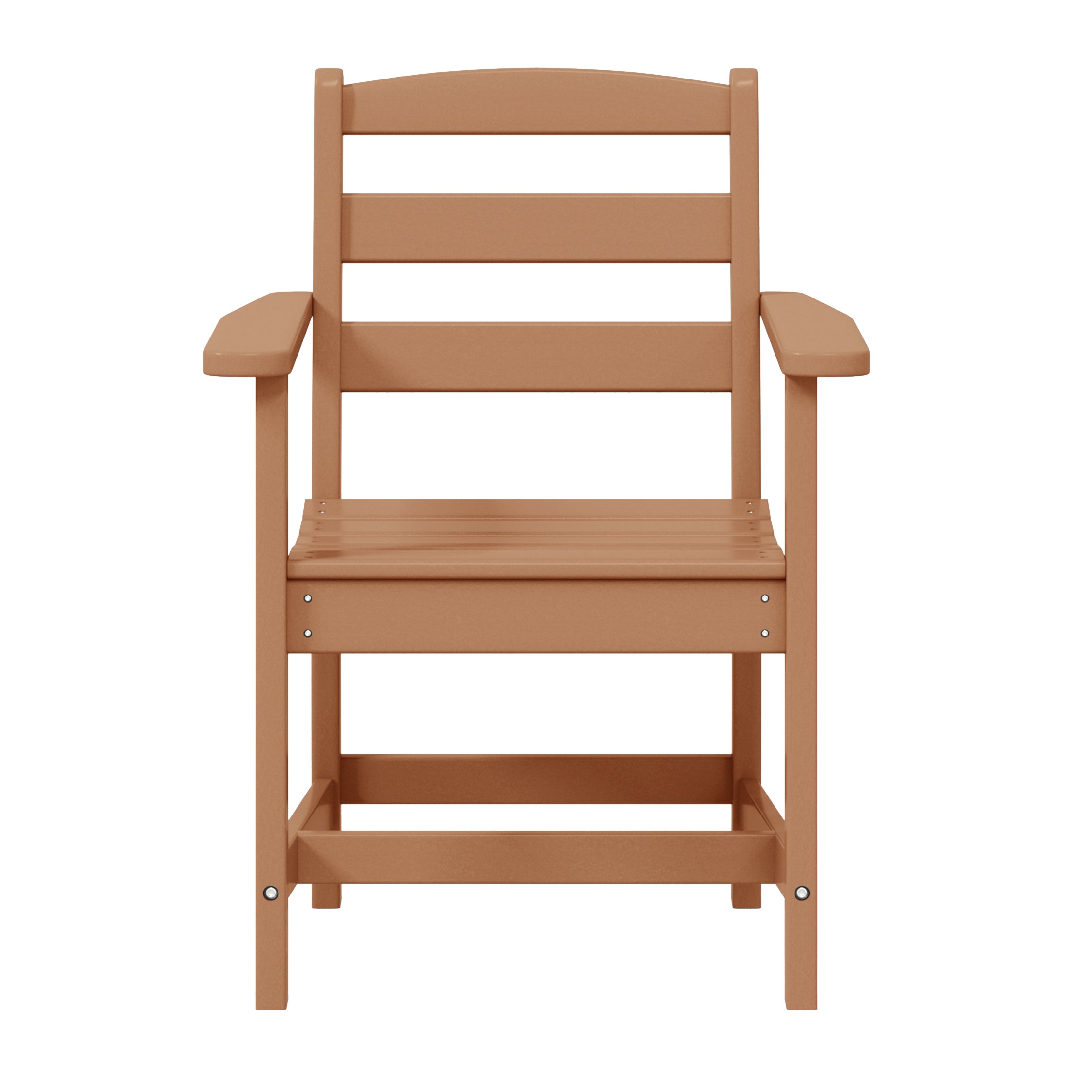 Palms Outdoor HDPE Patio Classic Dining Arm Chair