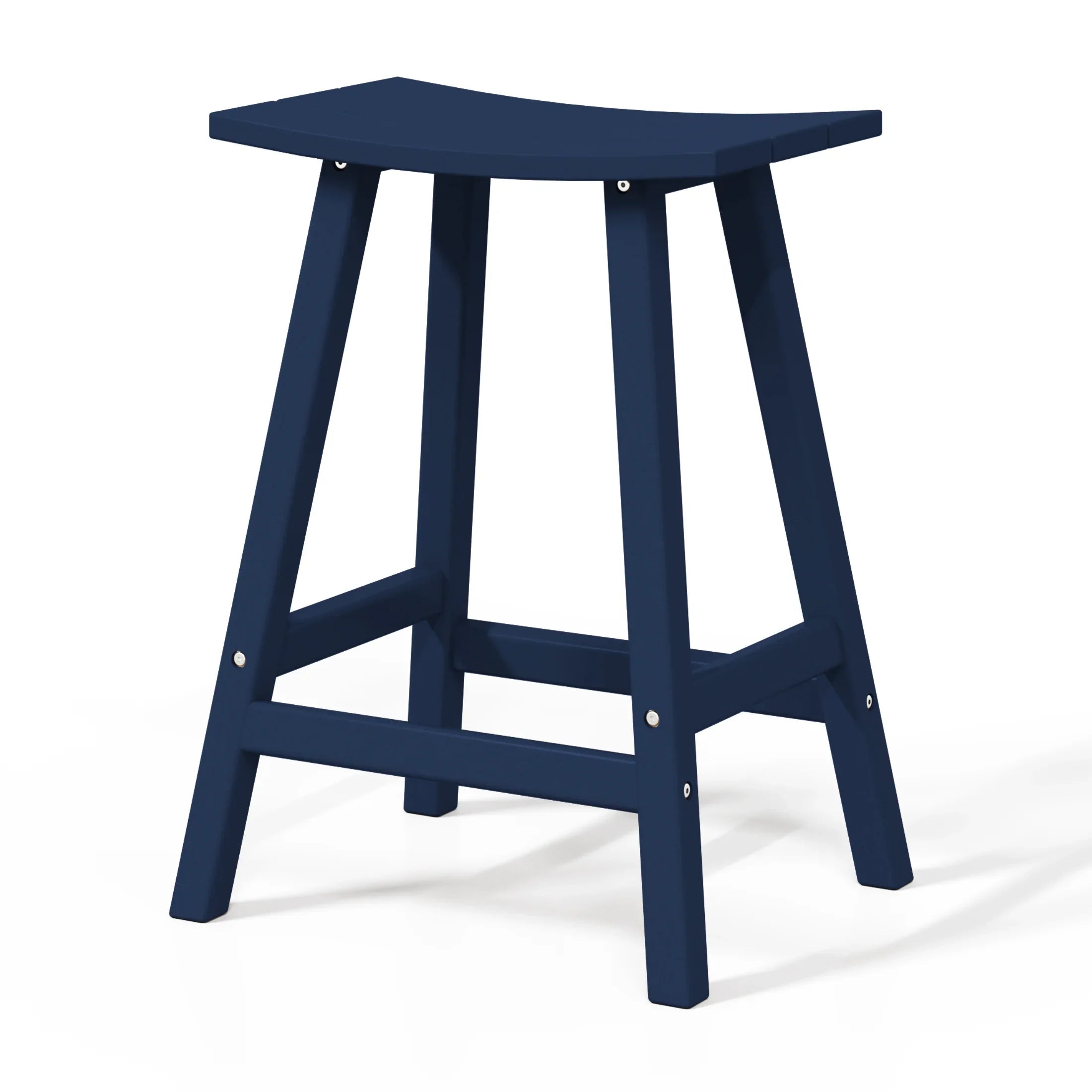 Paradise 24" height Outdoor / Patio Saddle bar stool