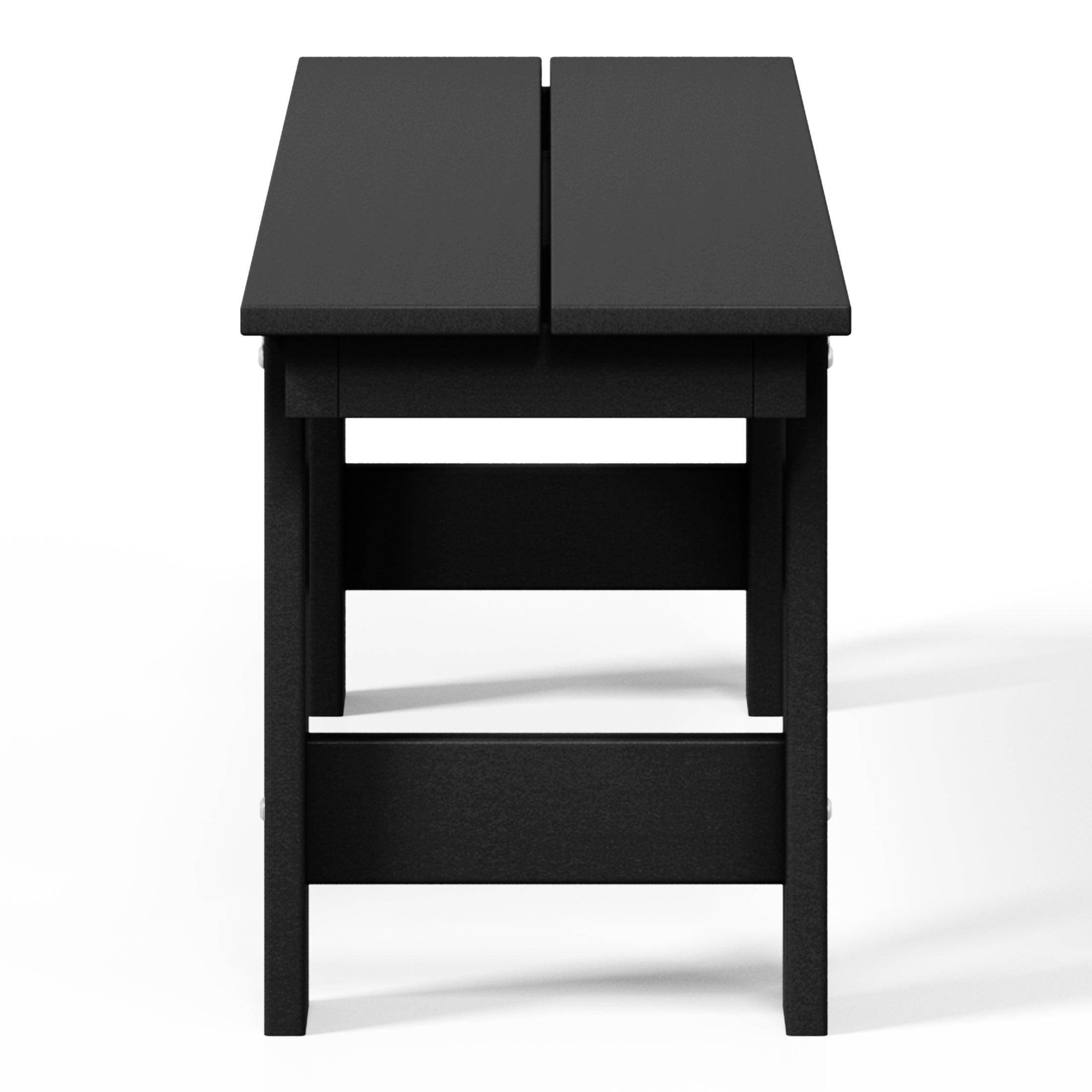 Palms 6-Piece Outdoor HDPE Patio Dining Table Set with Bench