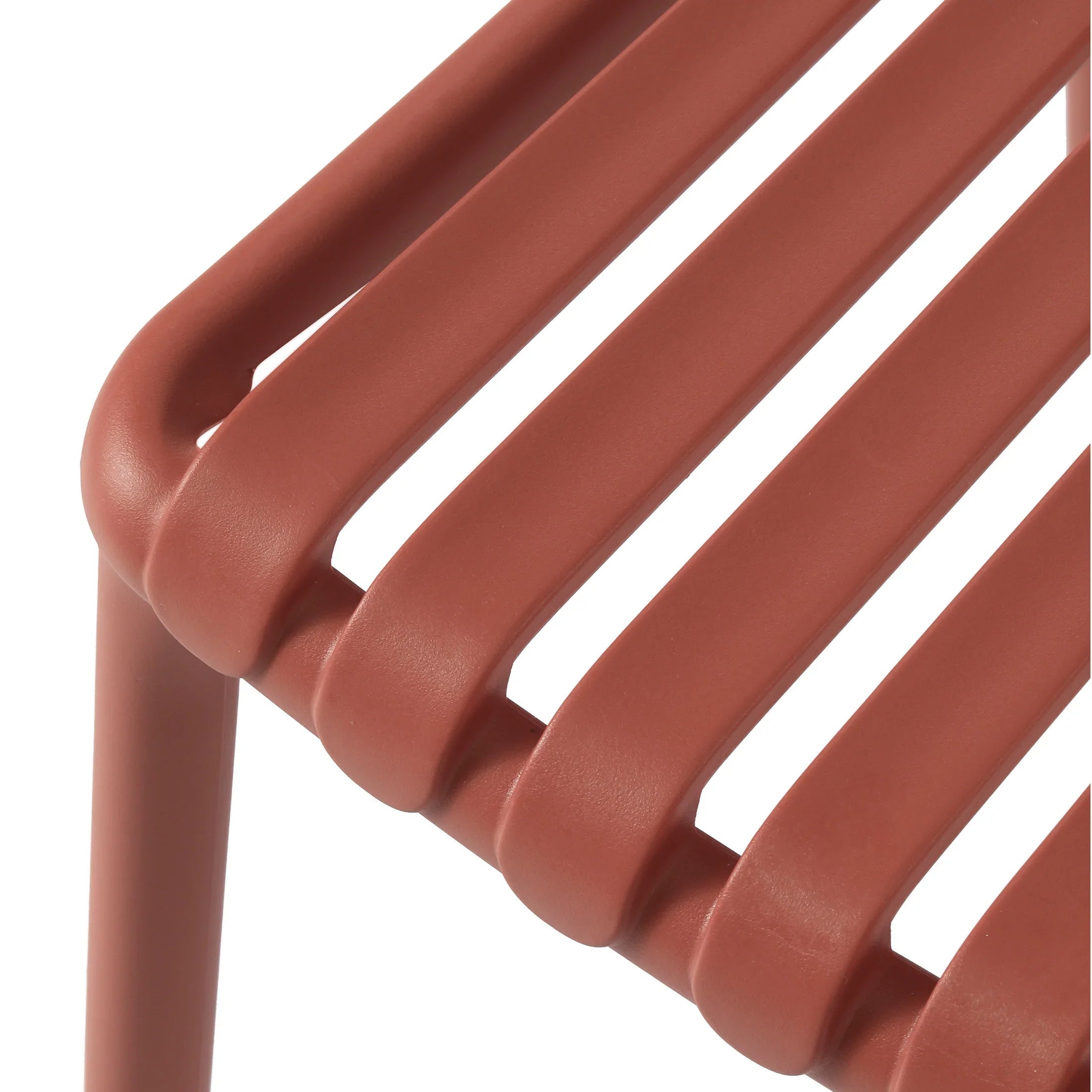 Sunshine Outdoor Stackable Polypropylene Plastic Dining Side Chairs (Set of 2)