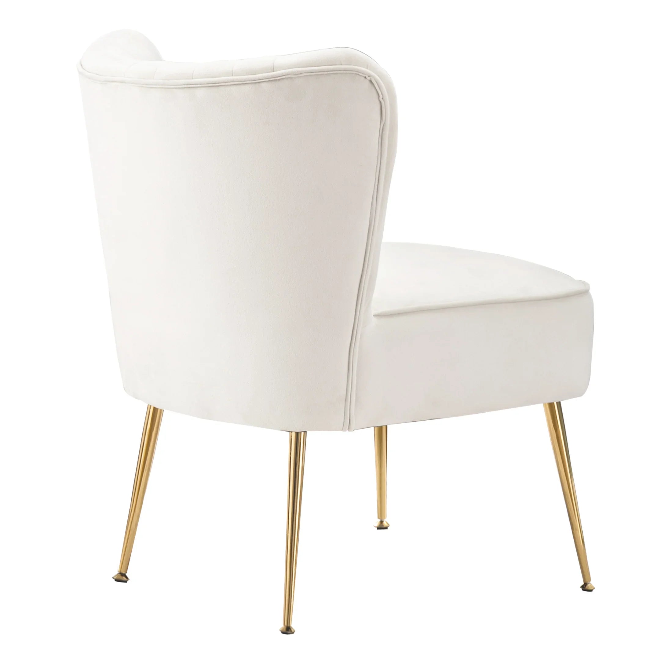 Alaia Mid Century Modern Tufted Velvet Loveseat Sofa and 22" Accent Chair 3-Piece Set