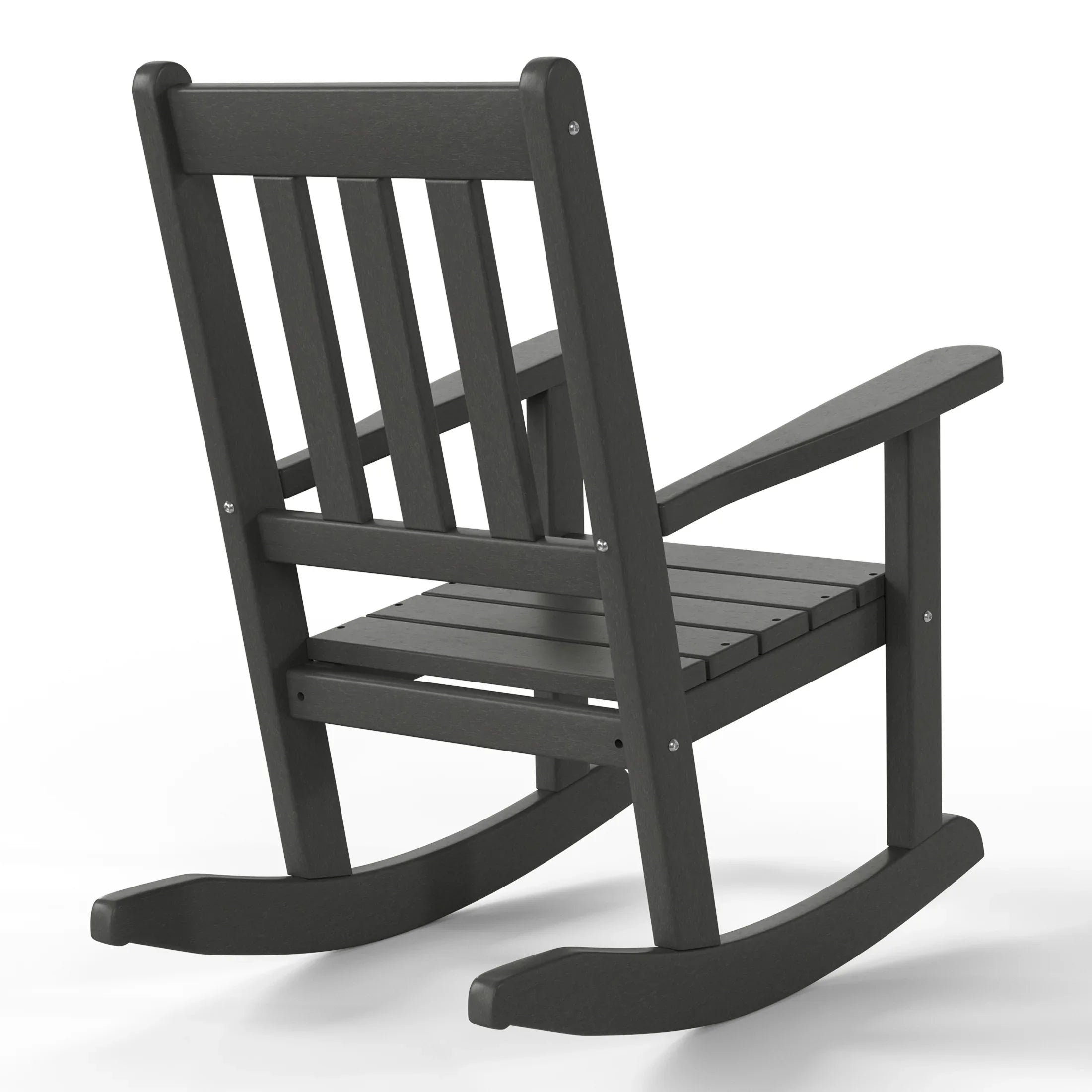 Paradise Outdoor HDPE Plastic Preschool Toddler Rocking Chairs (Set of 2)
