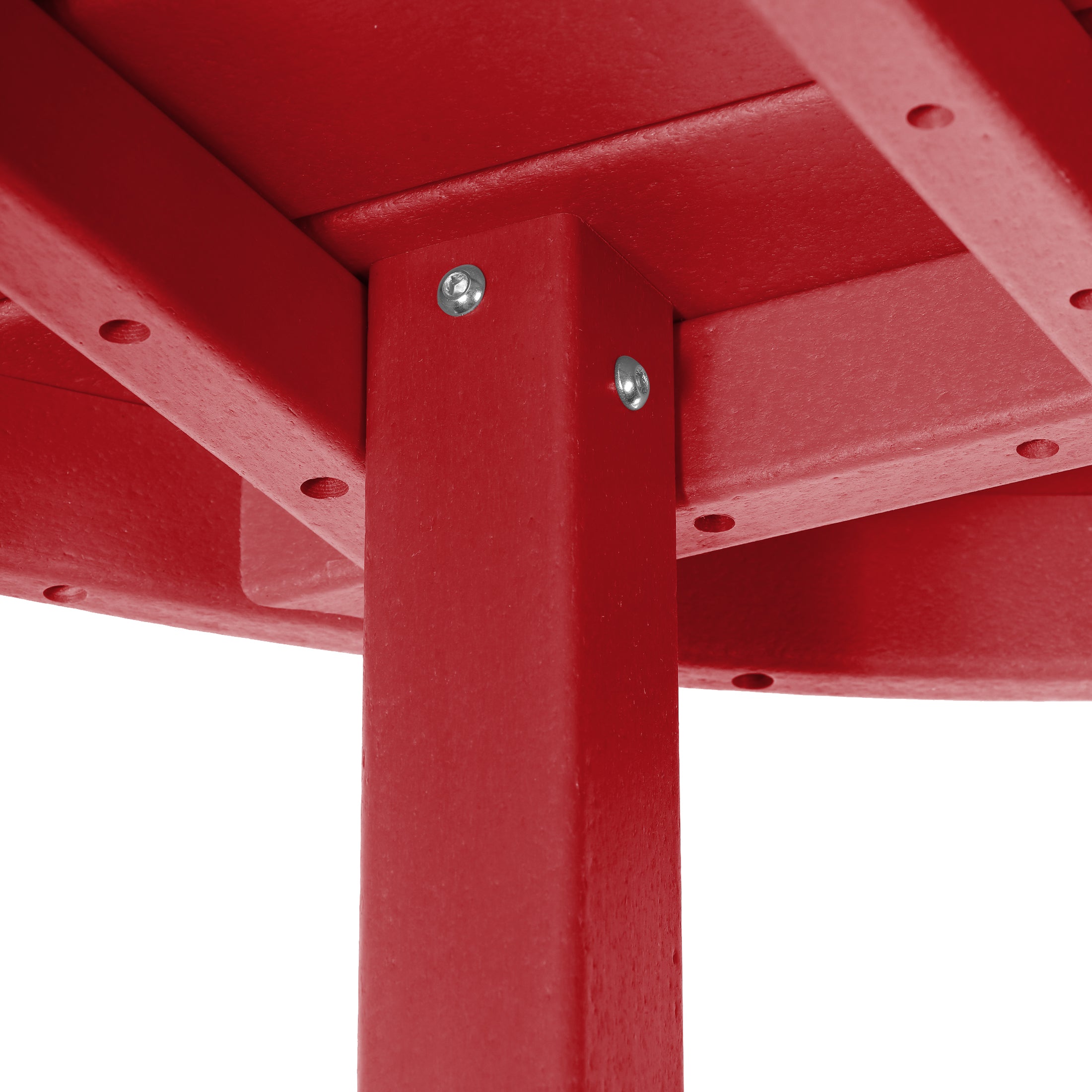 Paradise Low Outdoor HDPE Round Patio Coffee Table