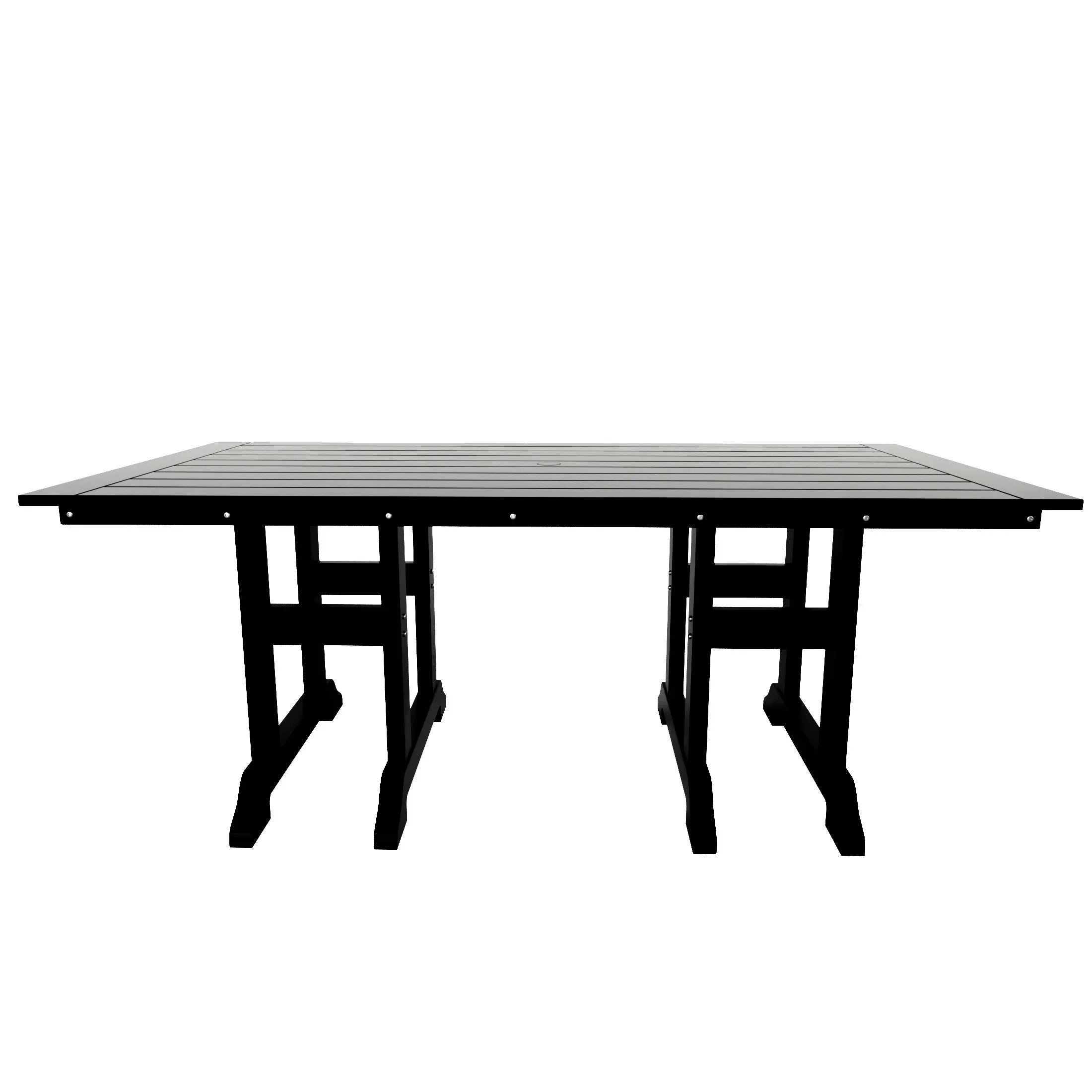 Paradise 7-Piece HDPE Outdoor Dining Patio Table and Chairs Set