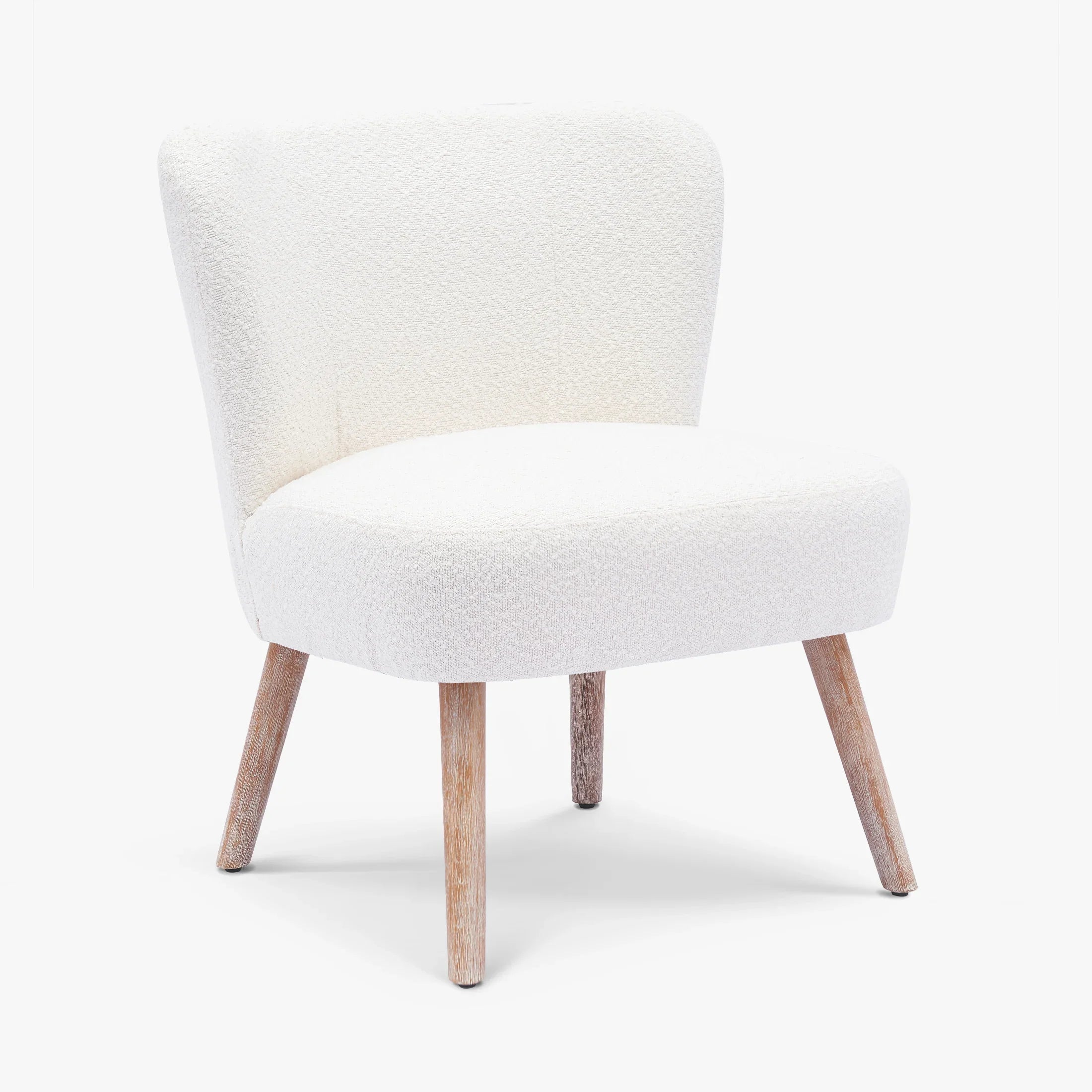 Amélie 25" Wide Upholstered Boucle Accent Chair