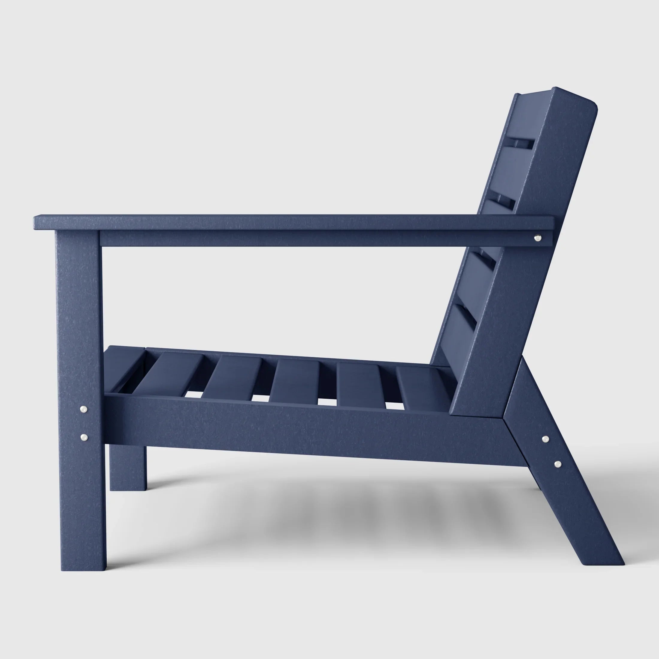 Portsmouth Outdoor Patio HDPE Right Arm Facing Deep Seating Corner Chair
