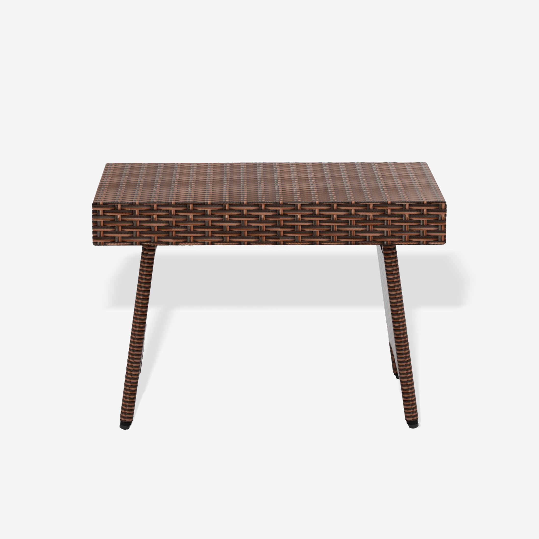 Wynston Plastic Rattan Wicker Outdoor Patio Side Table