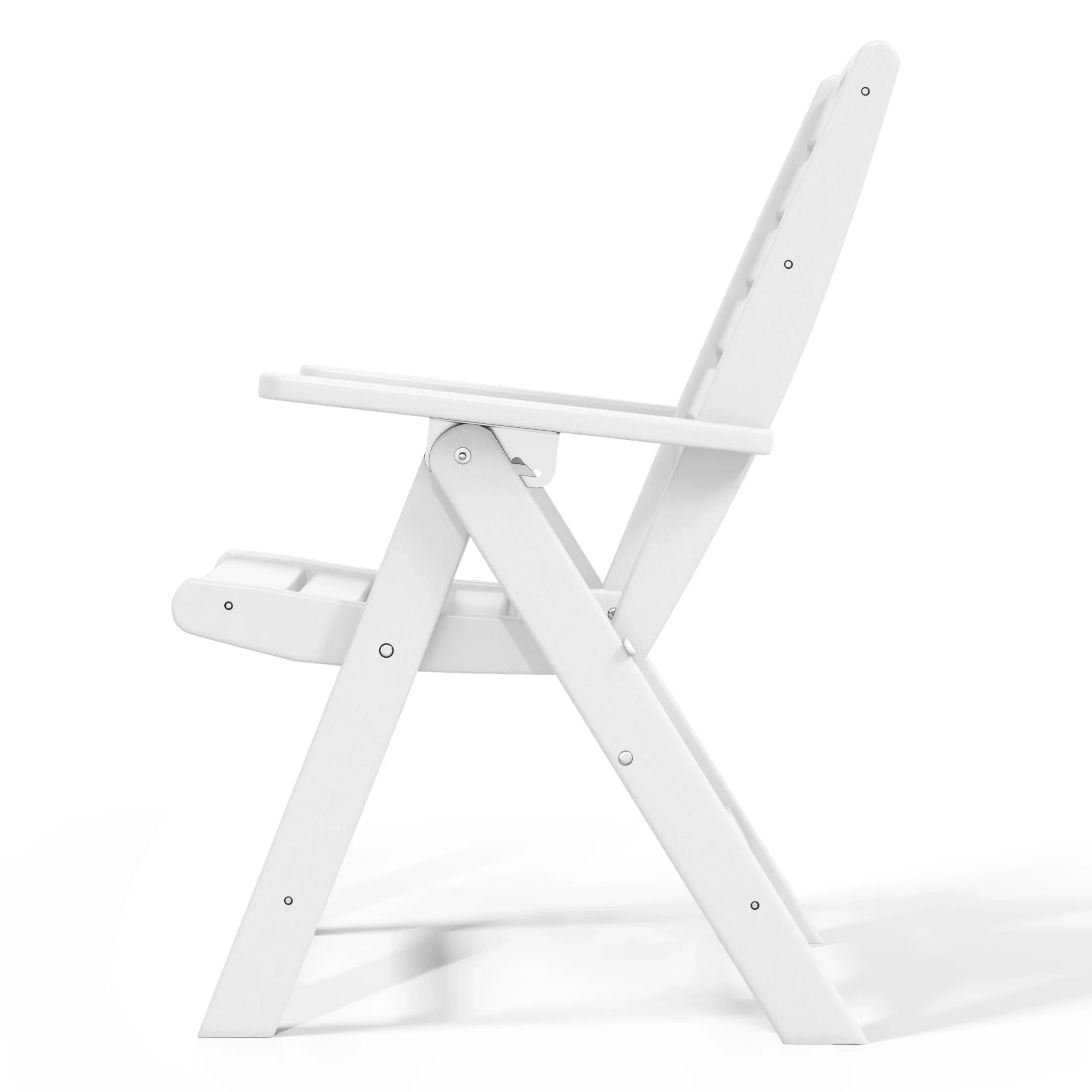 Paradise HDPE Adjustable Highback Folding Patio Dining Chair