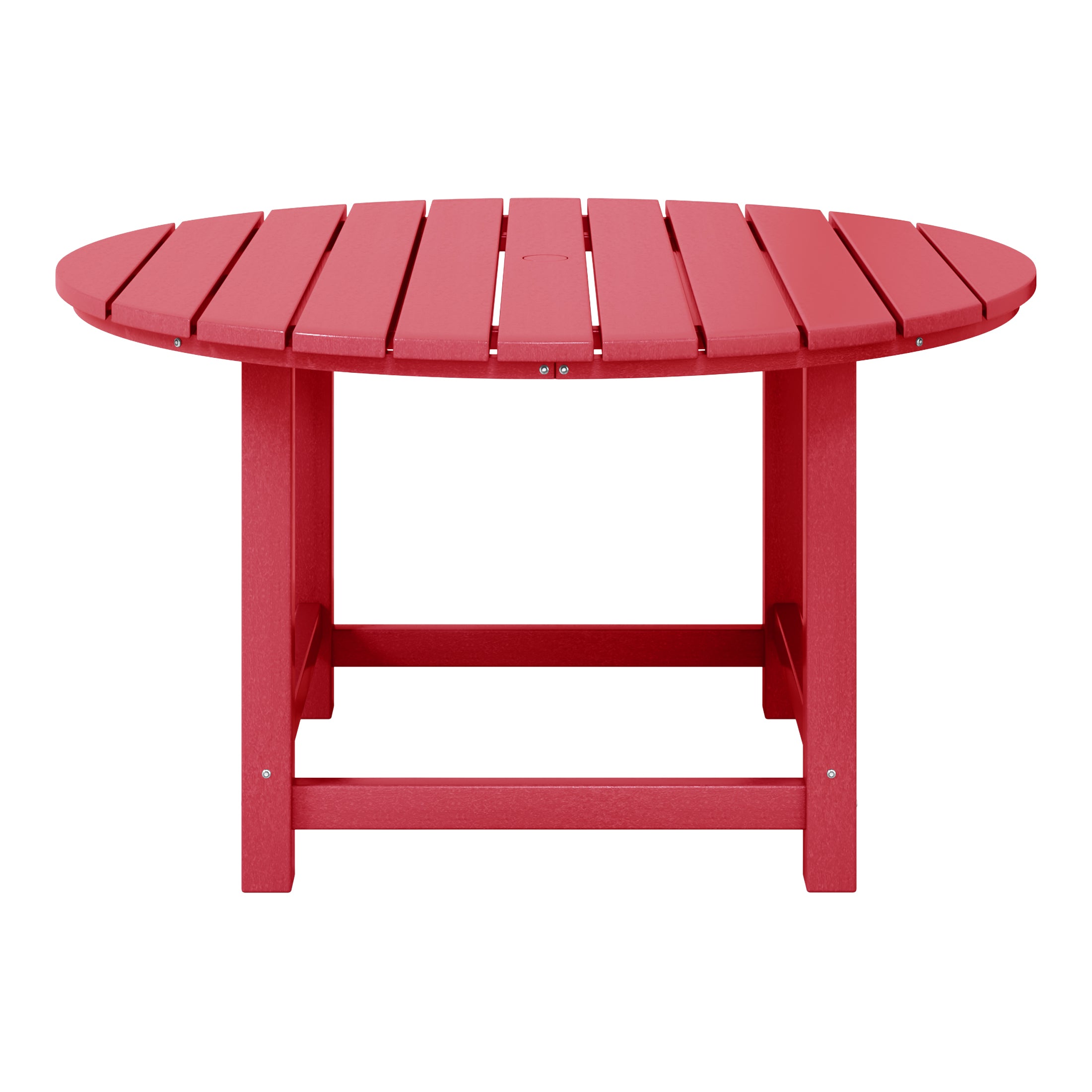 Paradise Kids Outdoor Patio Furniture HDPE 38" Wide Round Dining Table