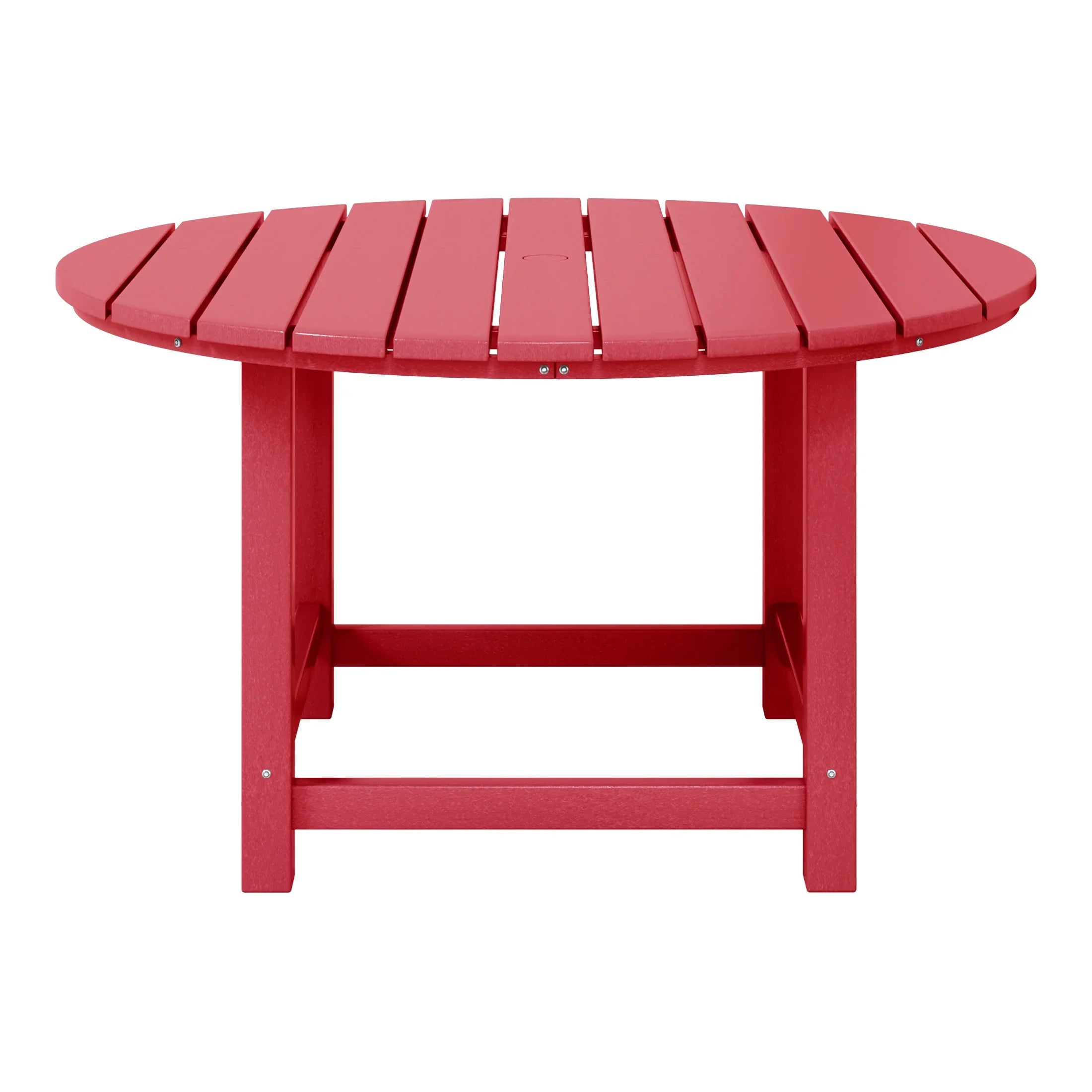 Paradise Kids Outdoor Patio Furniture HDPE 38" Wide Round Dining Table