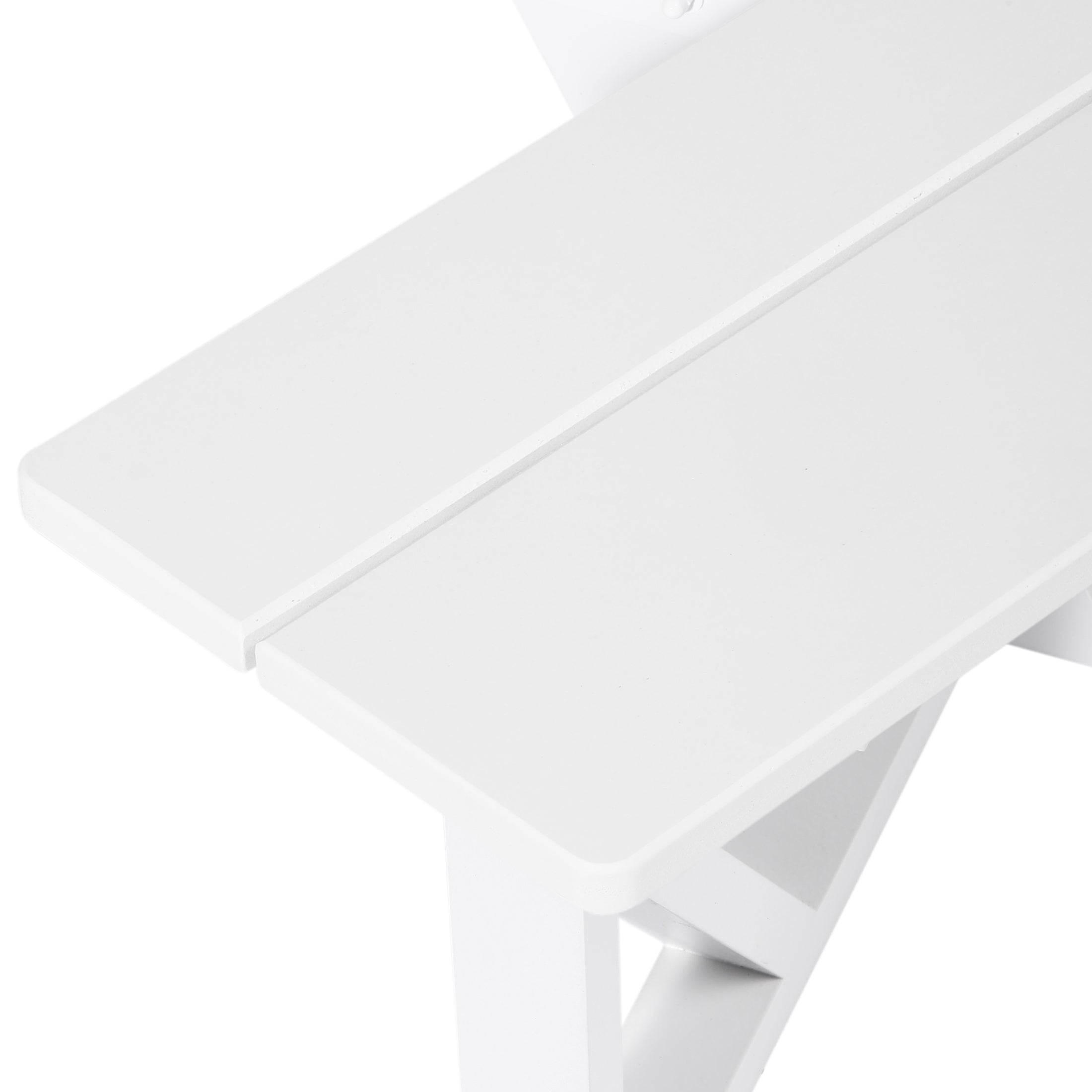 Macon Outdoor 48" HDPE 8-Person Patio Octagon Picnic Table