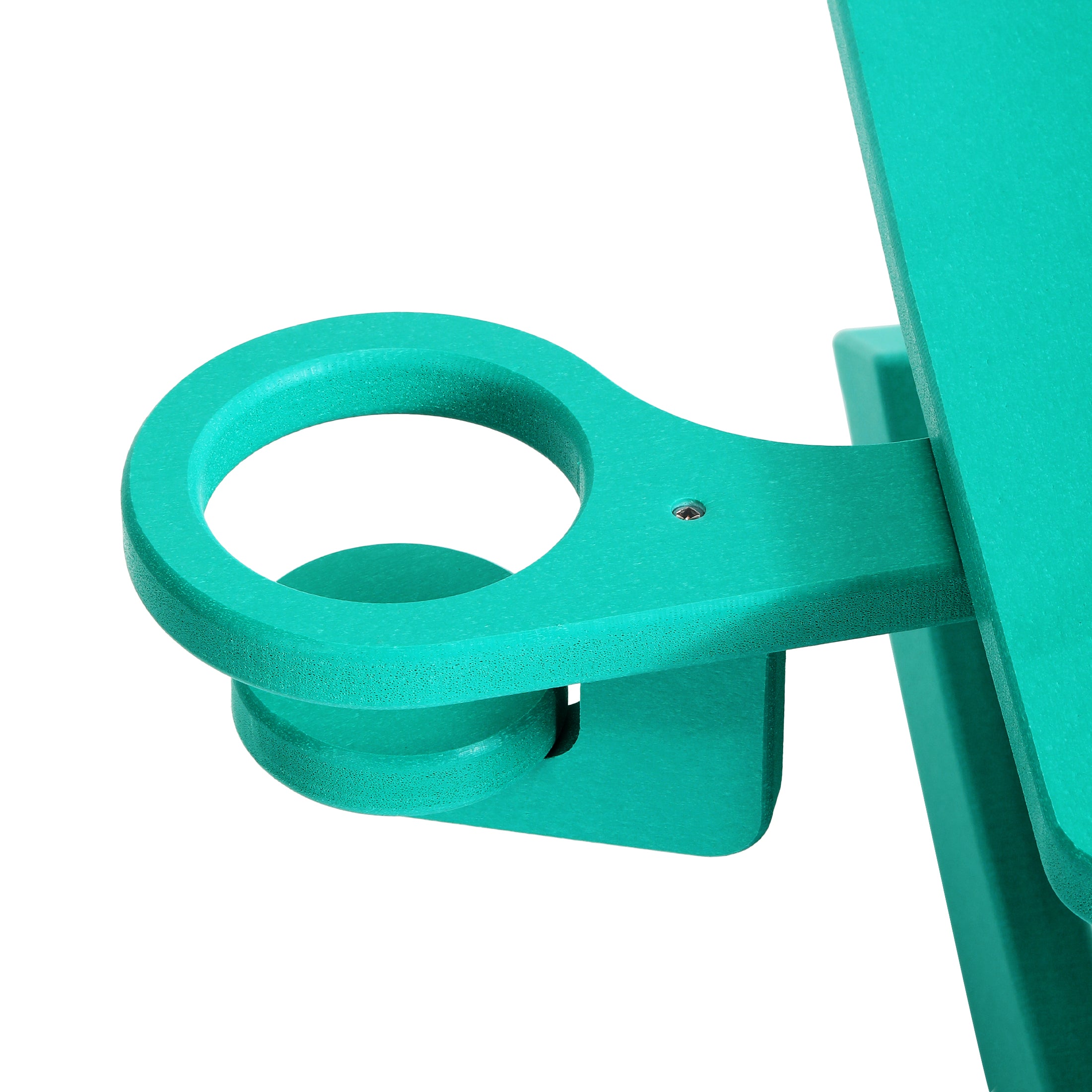 Paradise 3-Piece Kids Rocking Chair With Cup Holder and Square Side Table Set