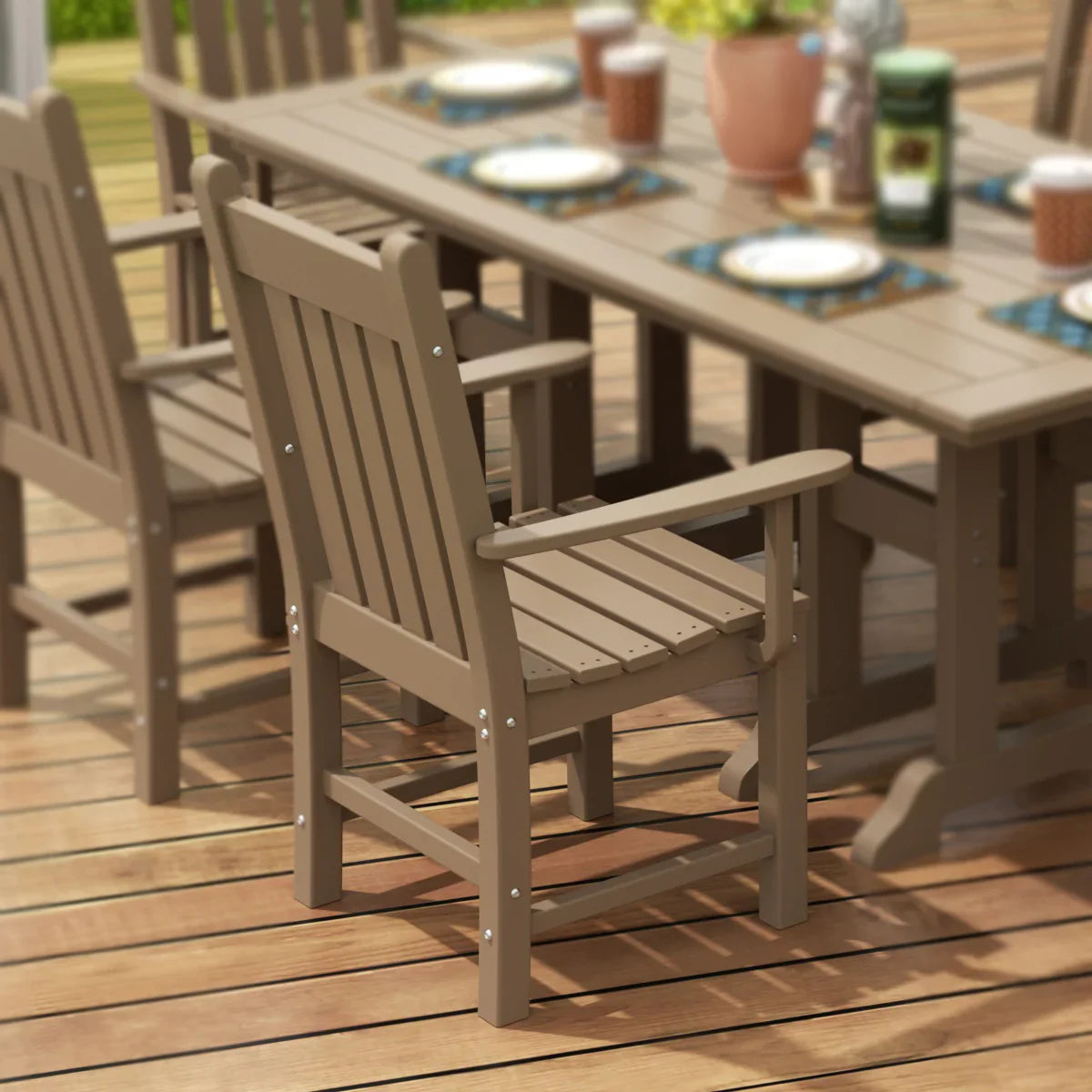 Paradise Outdoor Patio Dining Armchair