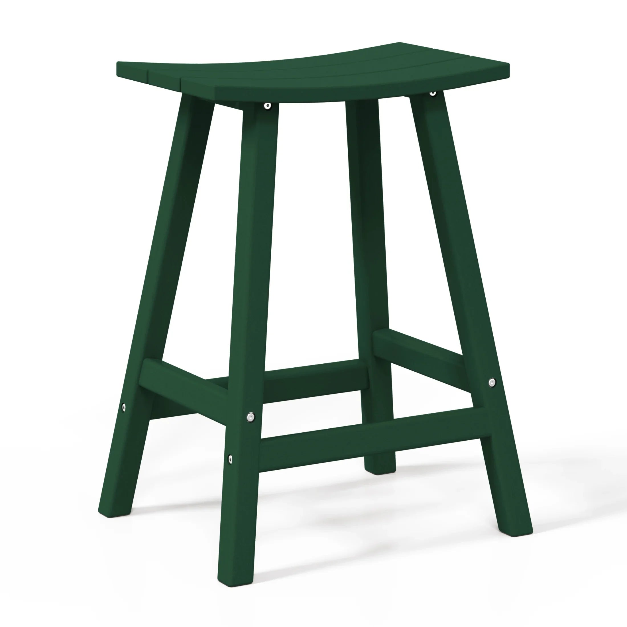Paradise 24" height Outdoor / Patio Saddle bar stool