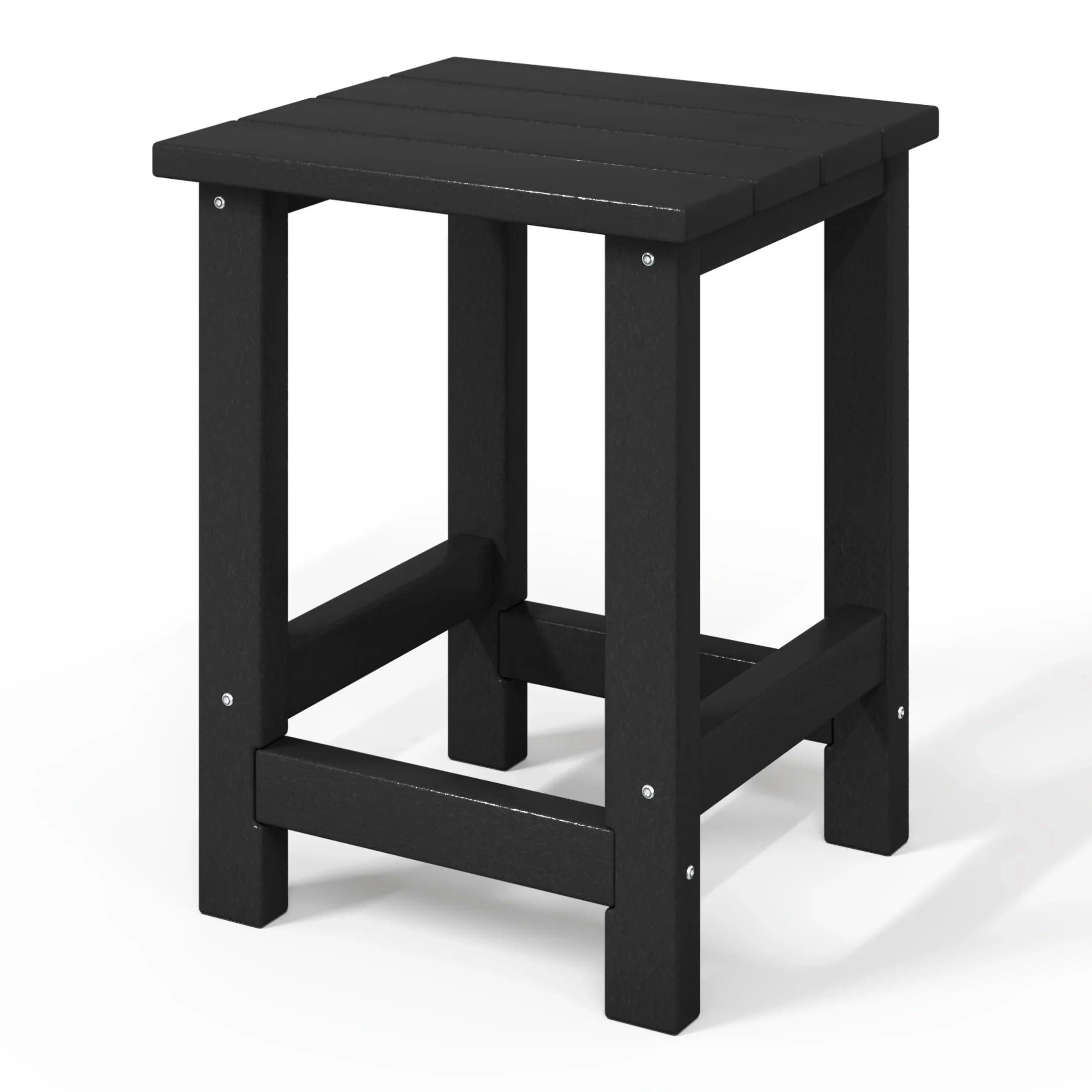 Paradise Kids Outdoor Patio Furniture HDPE Adirondack Square Side Table