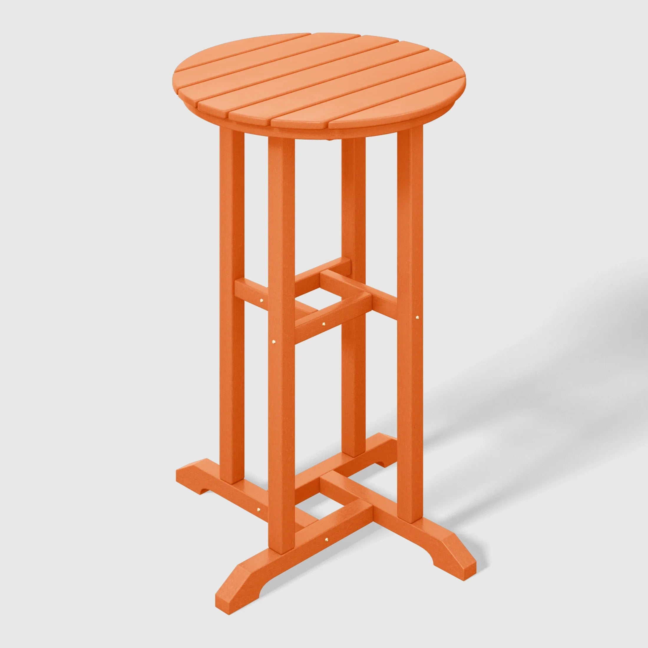 Paradise 37" Counter Height Round Outdoor Patio Bistro Bar Table