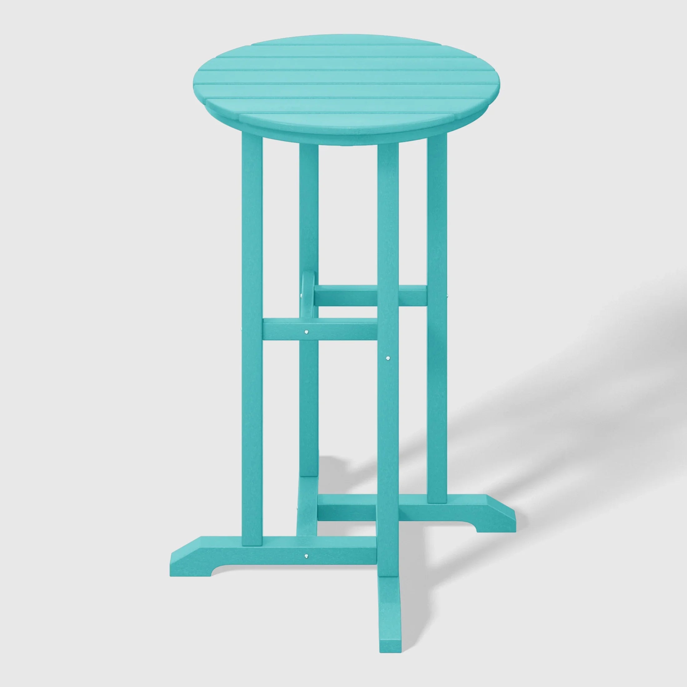 Paradise 37" Counter Height Round Outdoor Patio Bistro Bar Table