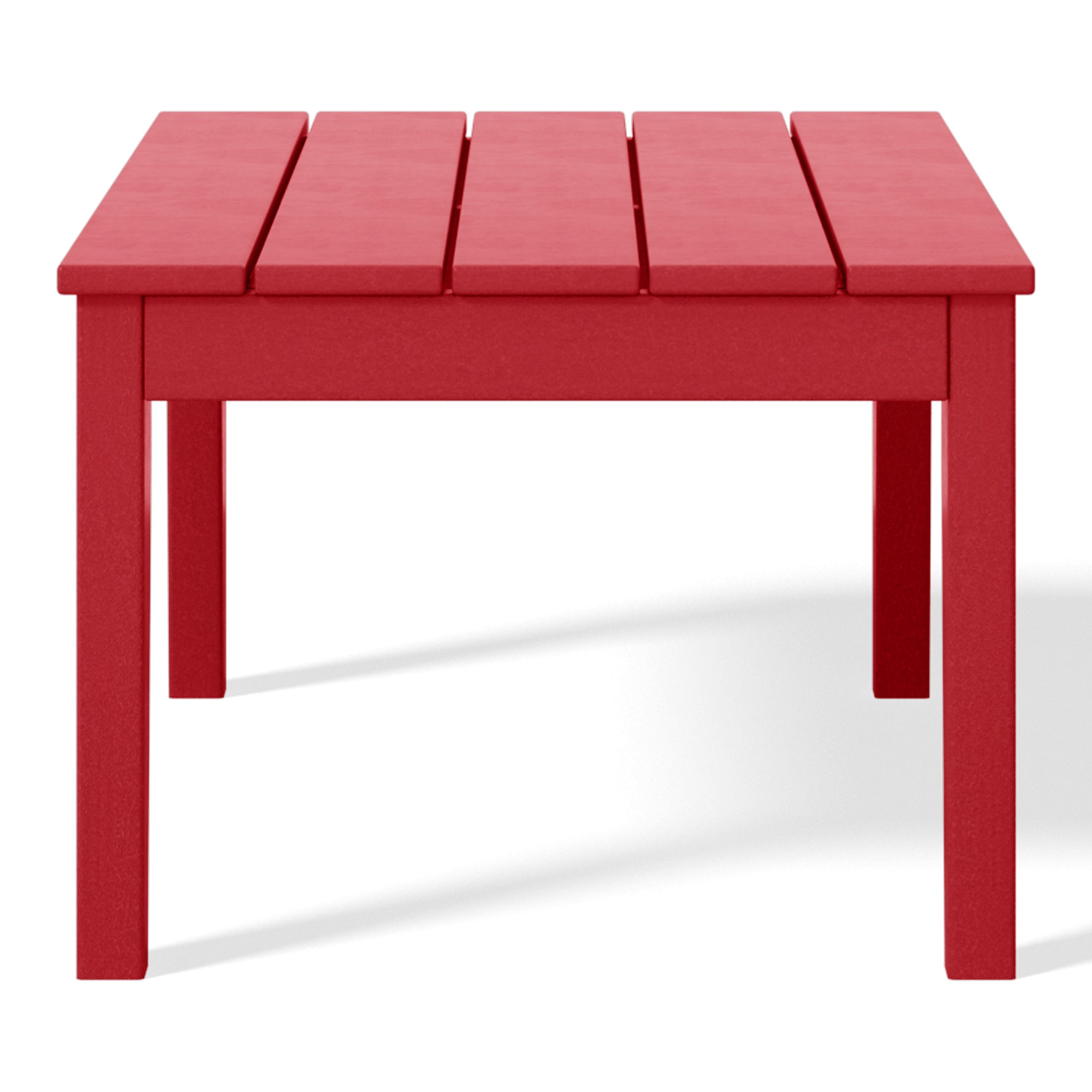 Paradise Low Outdoor HDPE Patio Rectangle Coffee Table