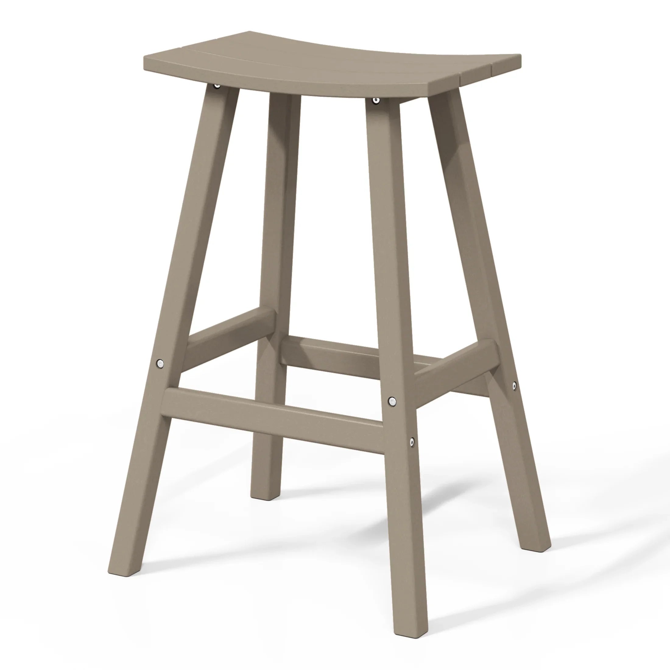 Paradise 2 piece set of 29" height Outdoor / Patio Saddle bar stools