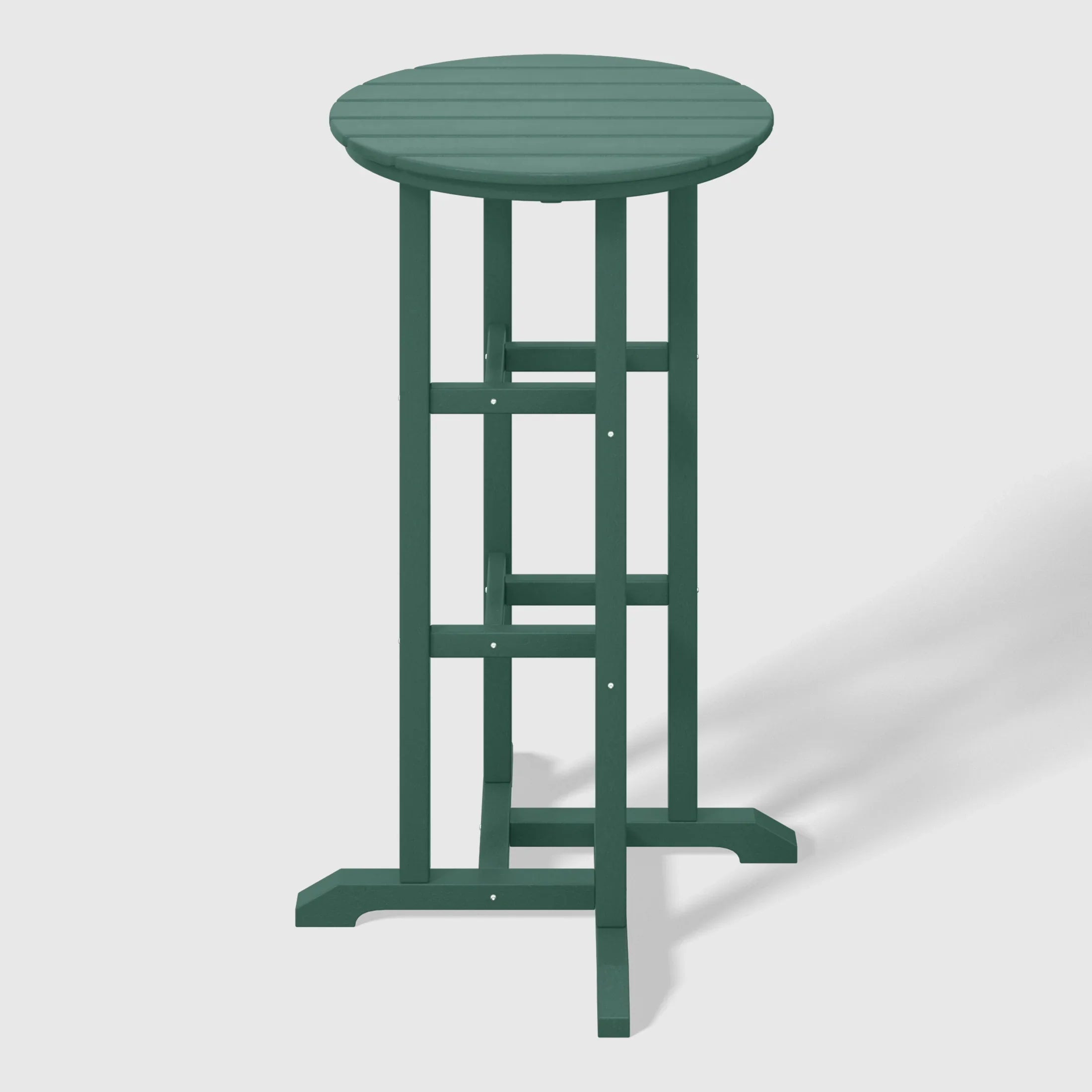 Paradise Outdoor Patio Bar Height Table and Bar Stool 4-Piece Dining Set