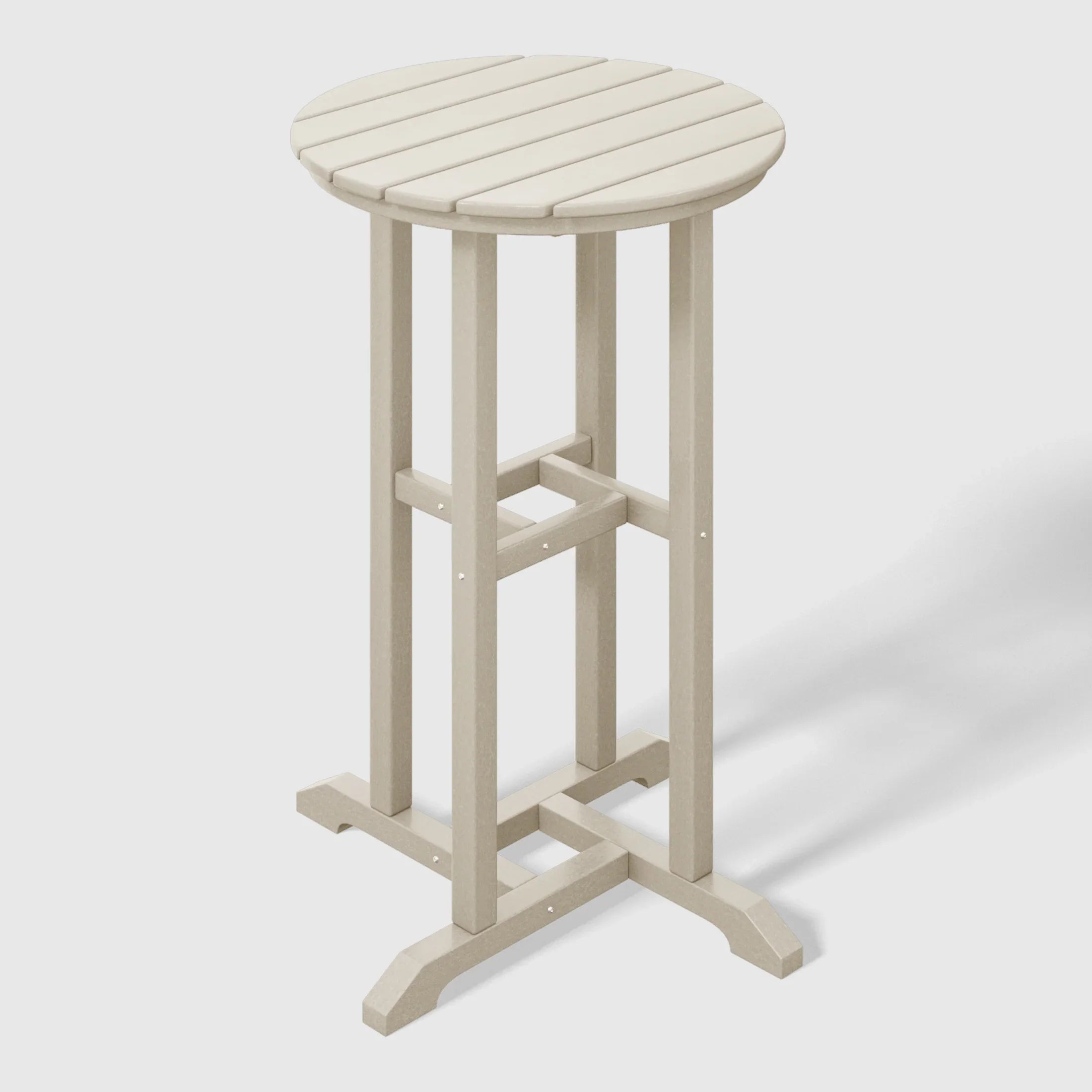 Paradise Outdoor Patio Counter Height Bar Stools Bistro Bar Table 4-Piece Set