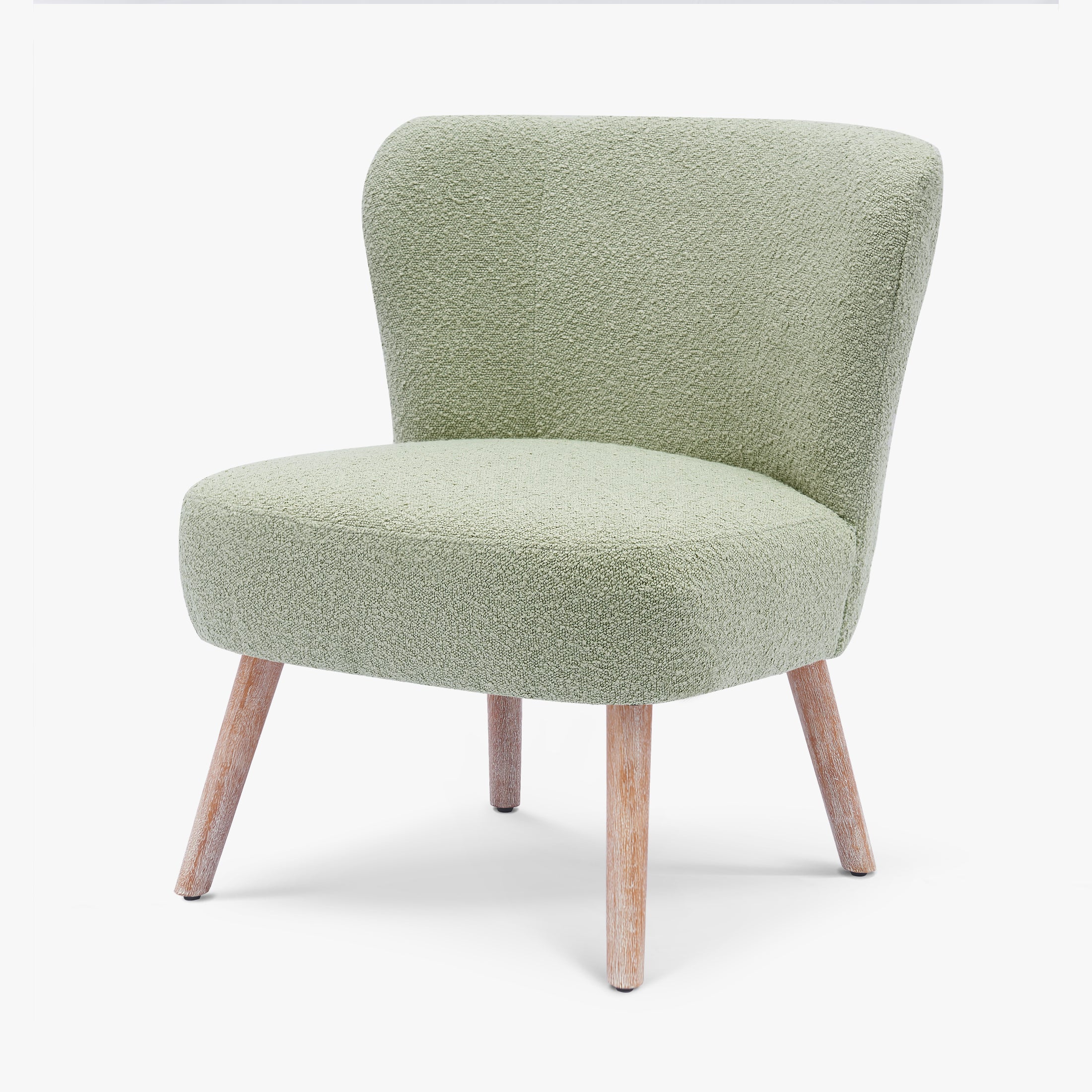 Amélie 25" Wide Upholstered Boucle Accent Chair