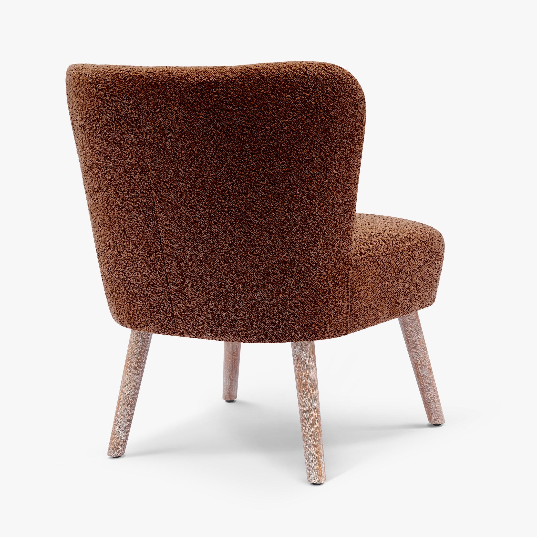 Amélie 25" Wide Upholstered Boucle Accent Chair