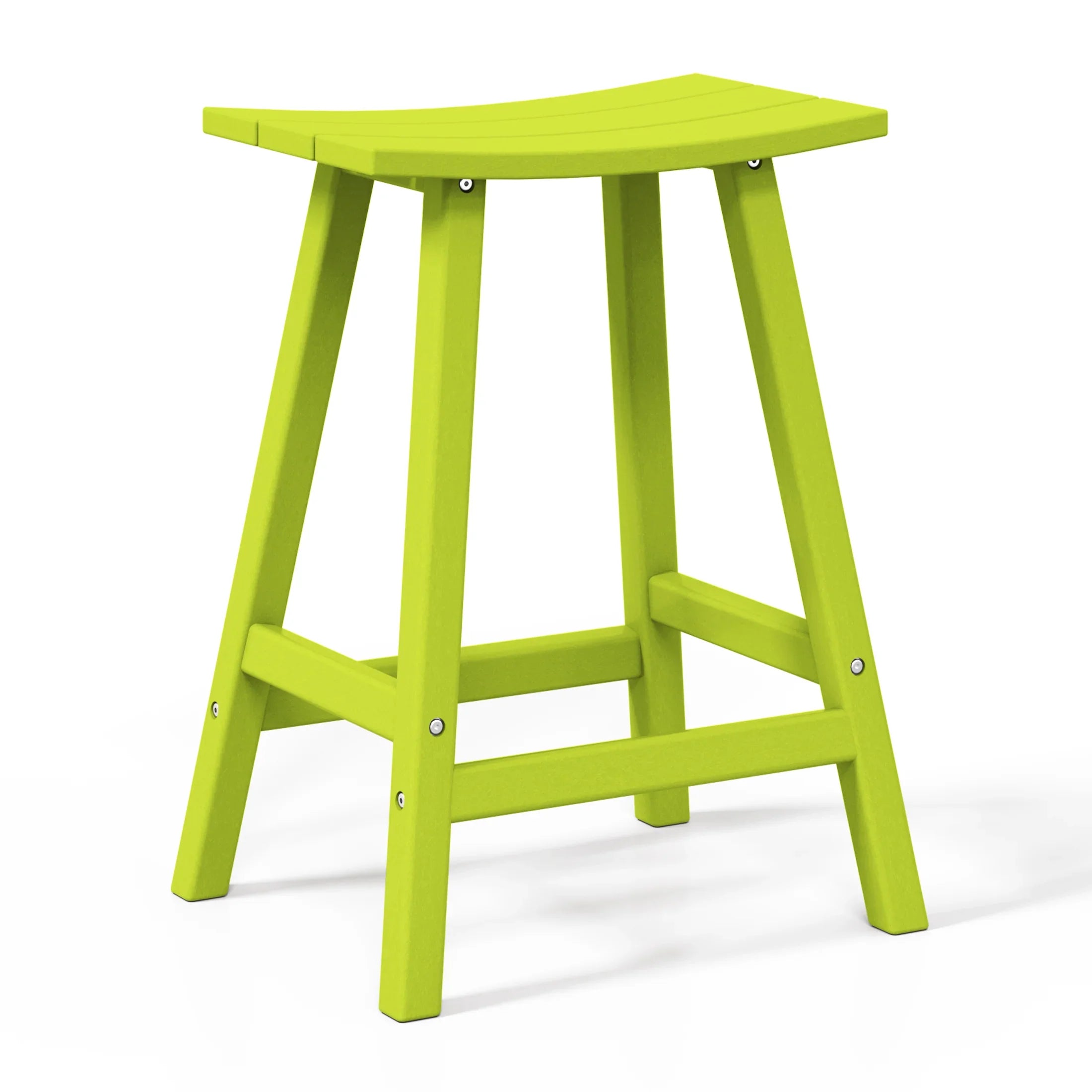 Paradise 24" height Outdoor / Patio Saddle bar stool