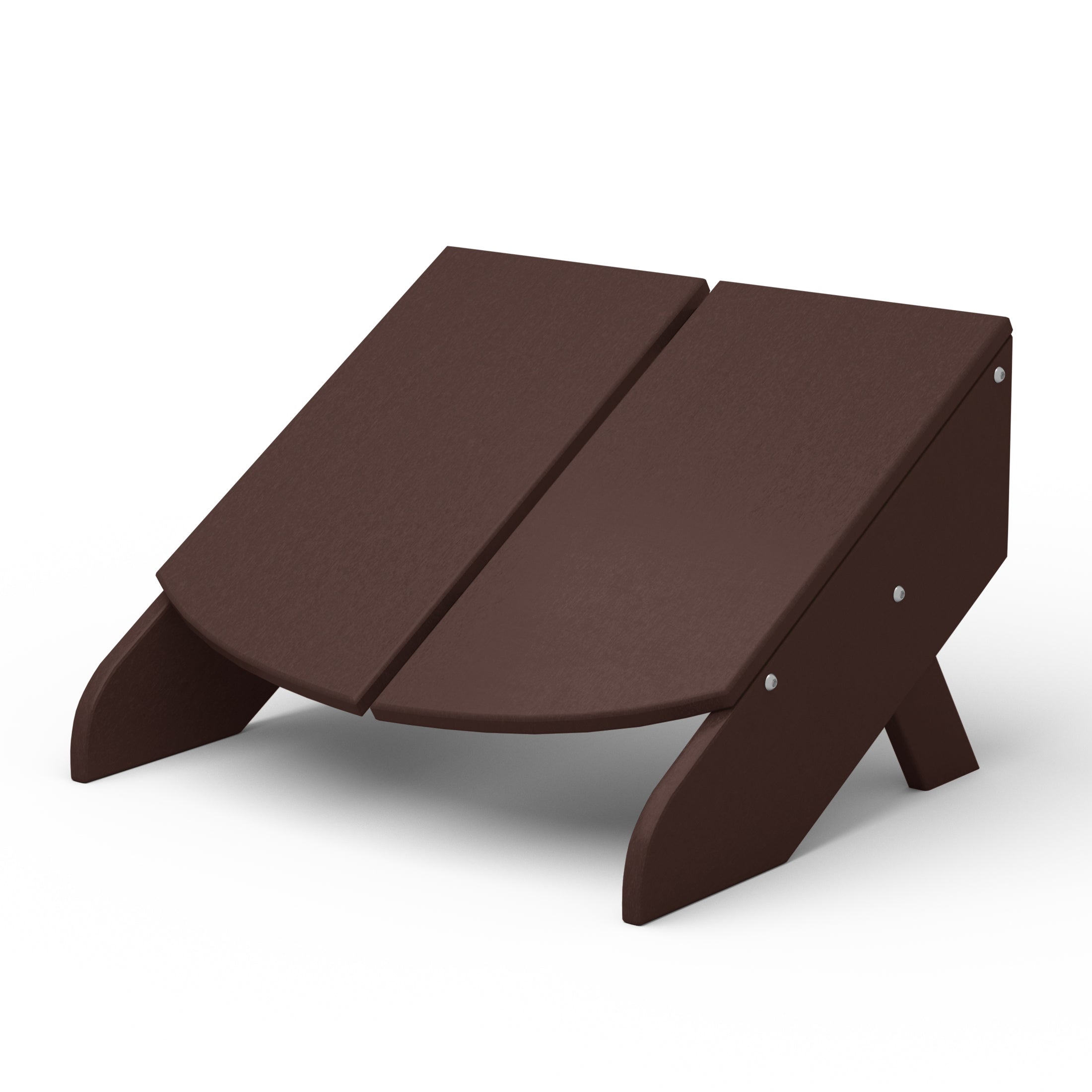 Seaview Modern HDPE Plastic Folding Patio Adirondack Ottoman