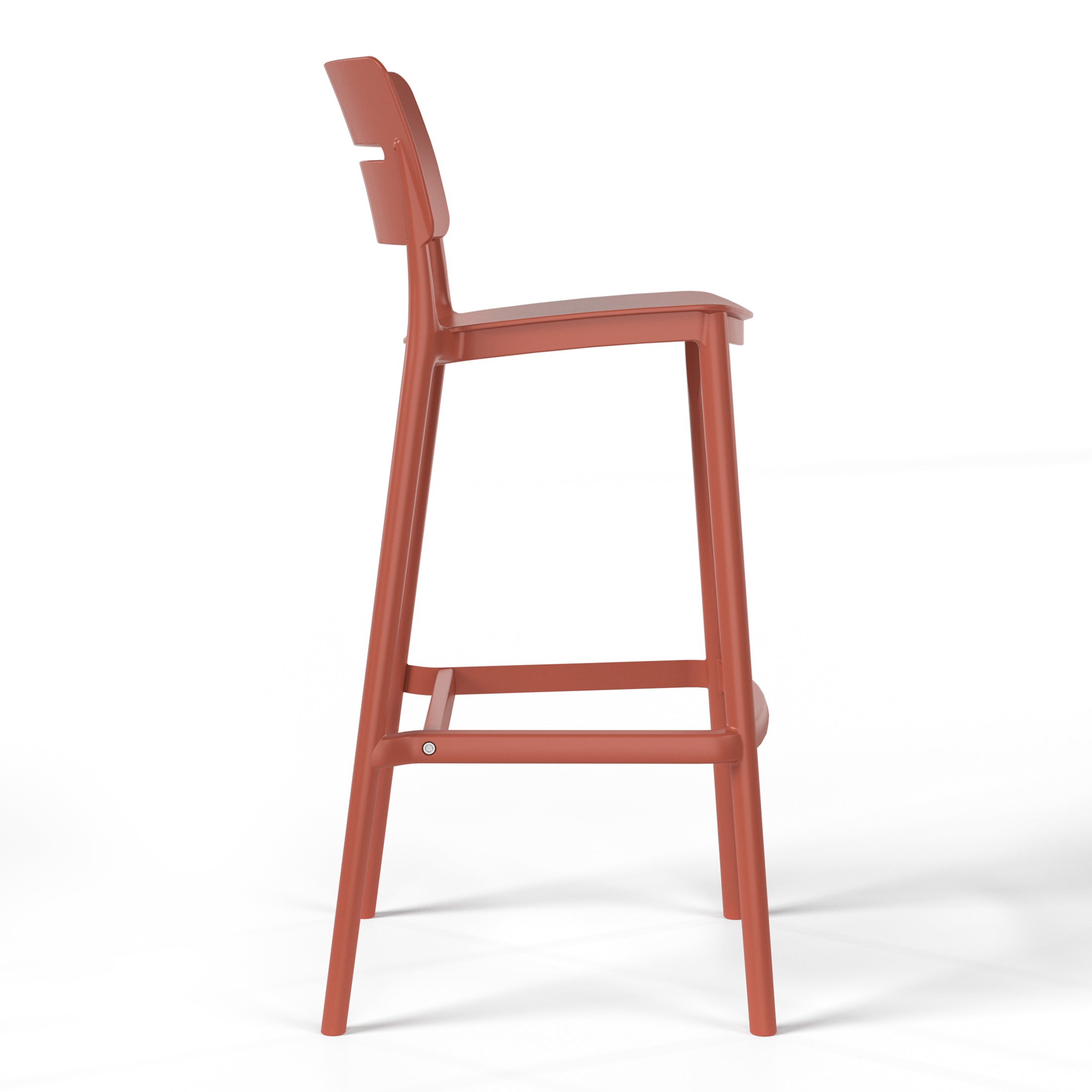 Sunshine 3-Piece Outdoor Adjustable Round Bar Height Patio Table Dining Set