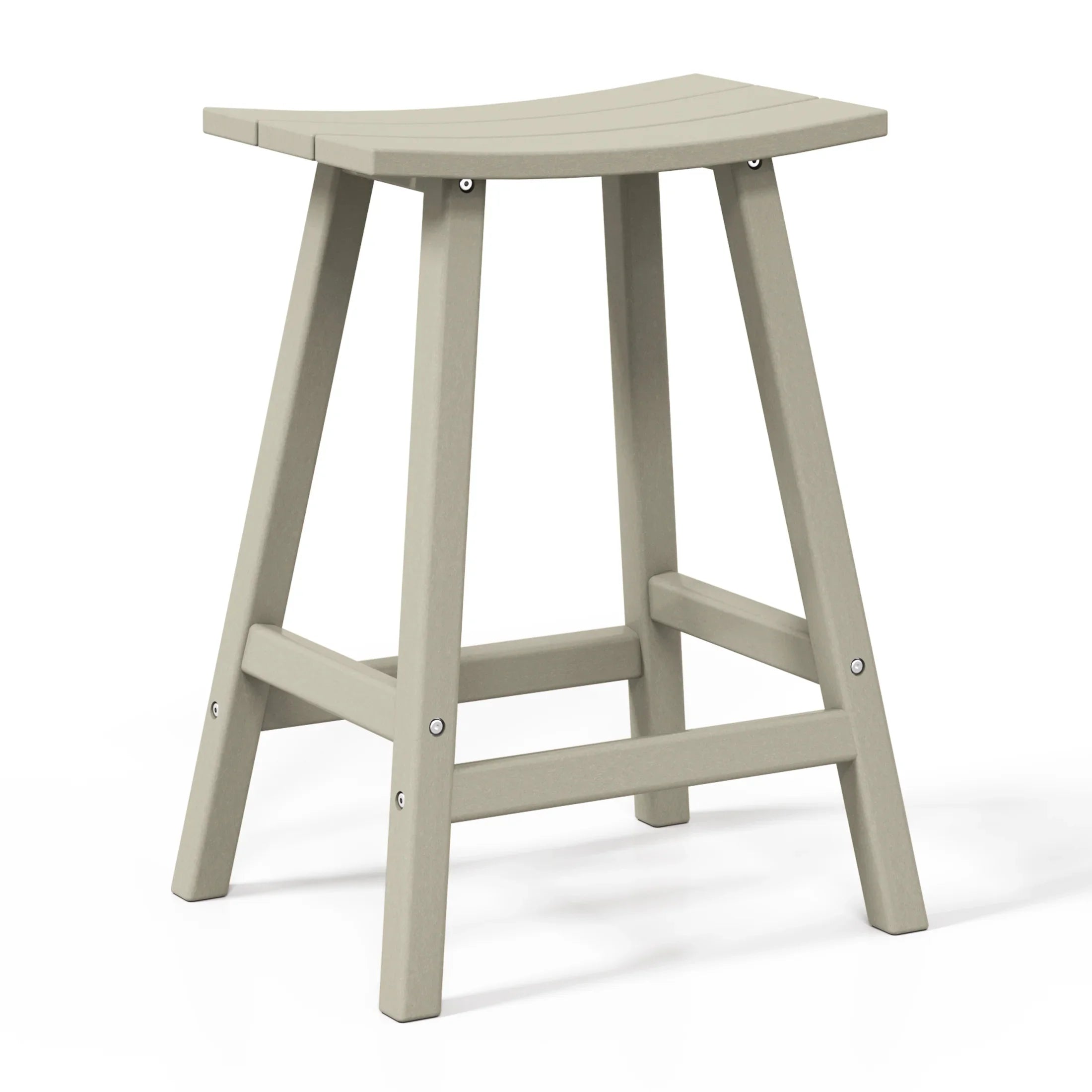 Paradise 24" height Outdoor / Patio Saddle bar stool