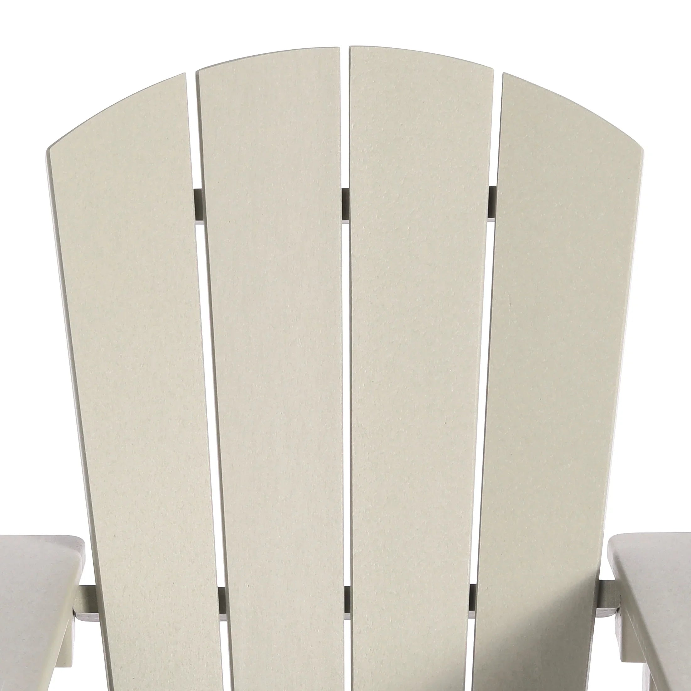 Paradise Kids Outdoor Adirondack Plastic Patio Chair (Set of 4)