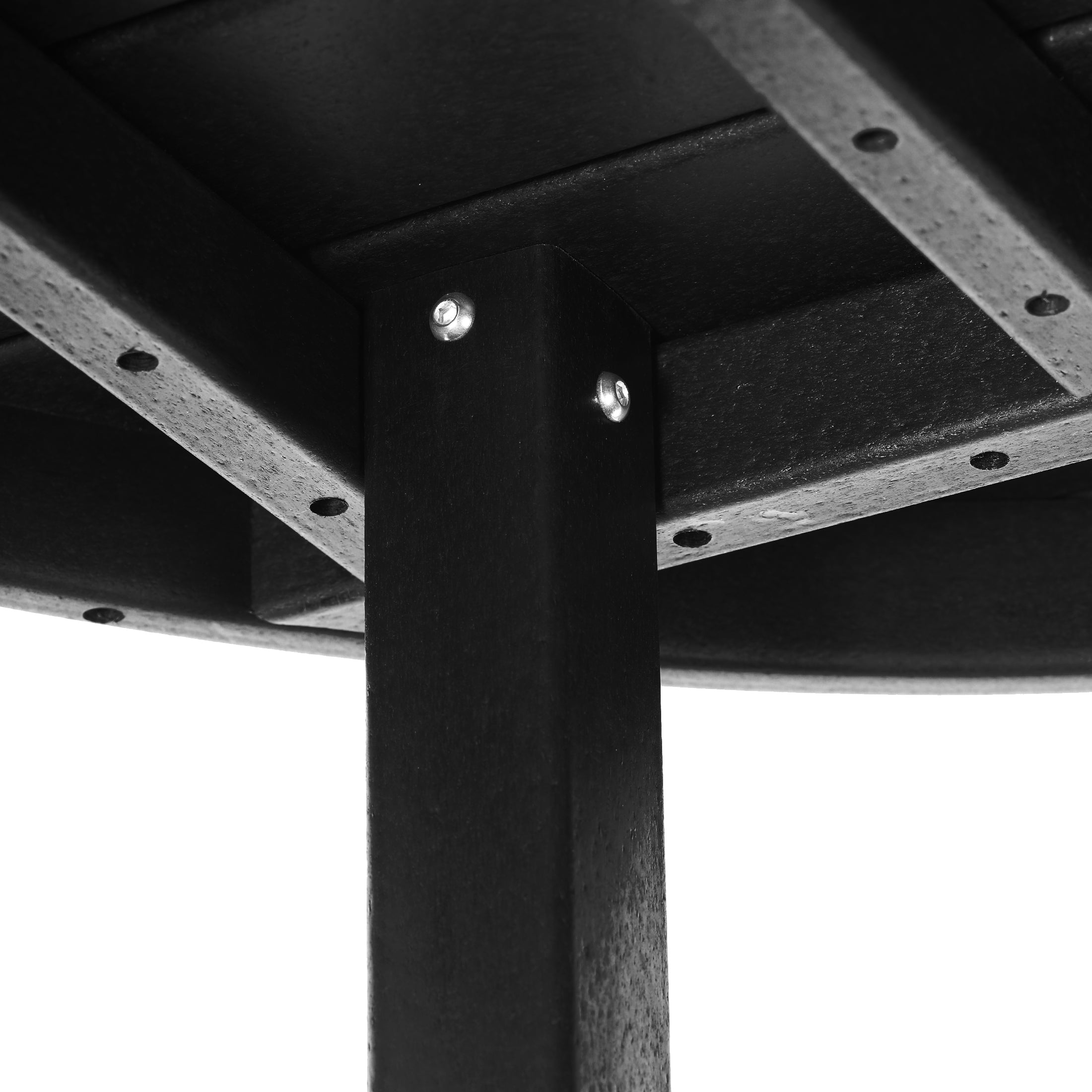 Paradise Low Outdoor HDPE Round Patio Coffee Table