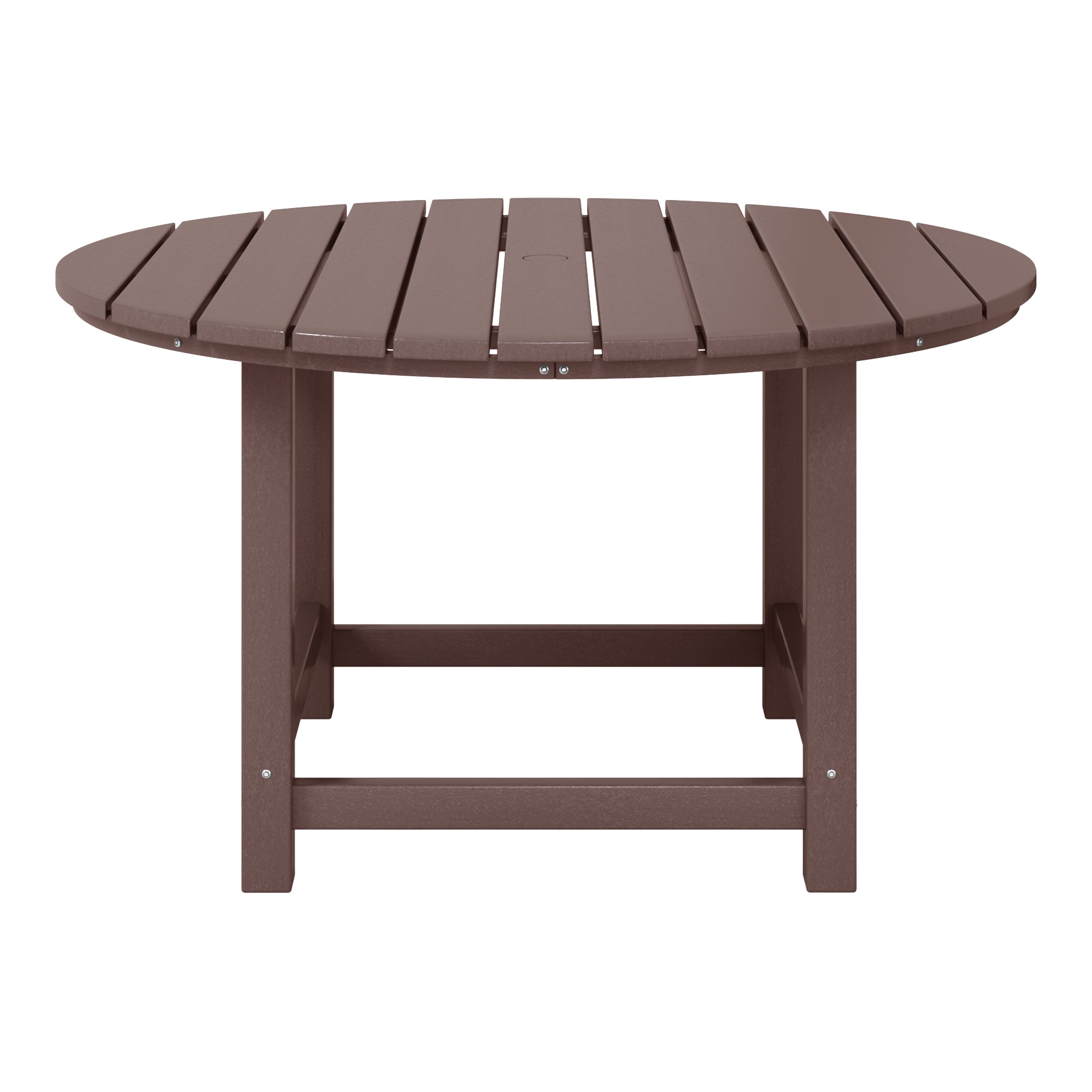 Paradise Kids Outdoor Patio Furniture HDPE 38" Wide Round Dining Table