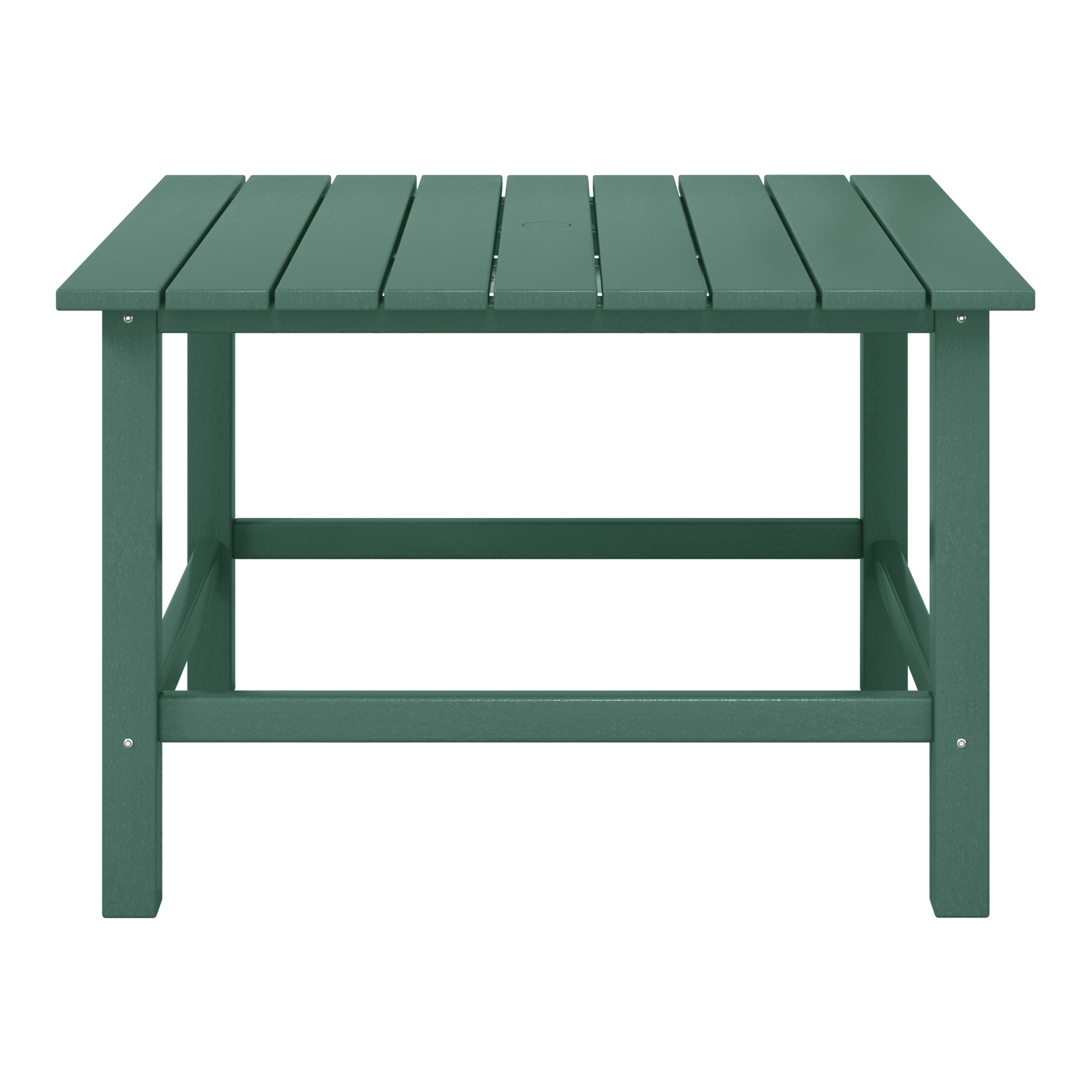 Paradise Kids Outdoor Patio Furniture HDPE 30" Wide Square Dining Table