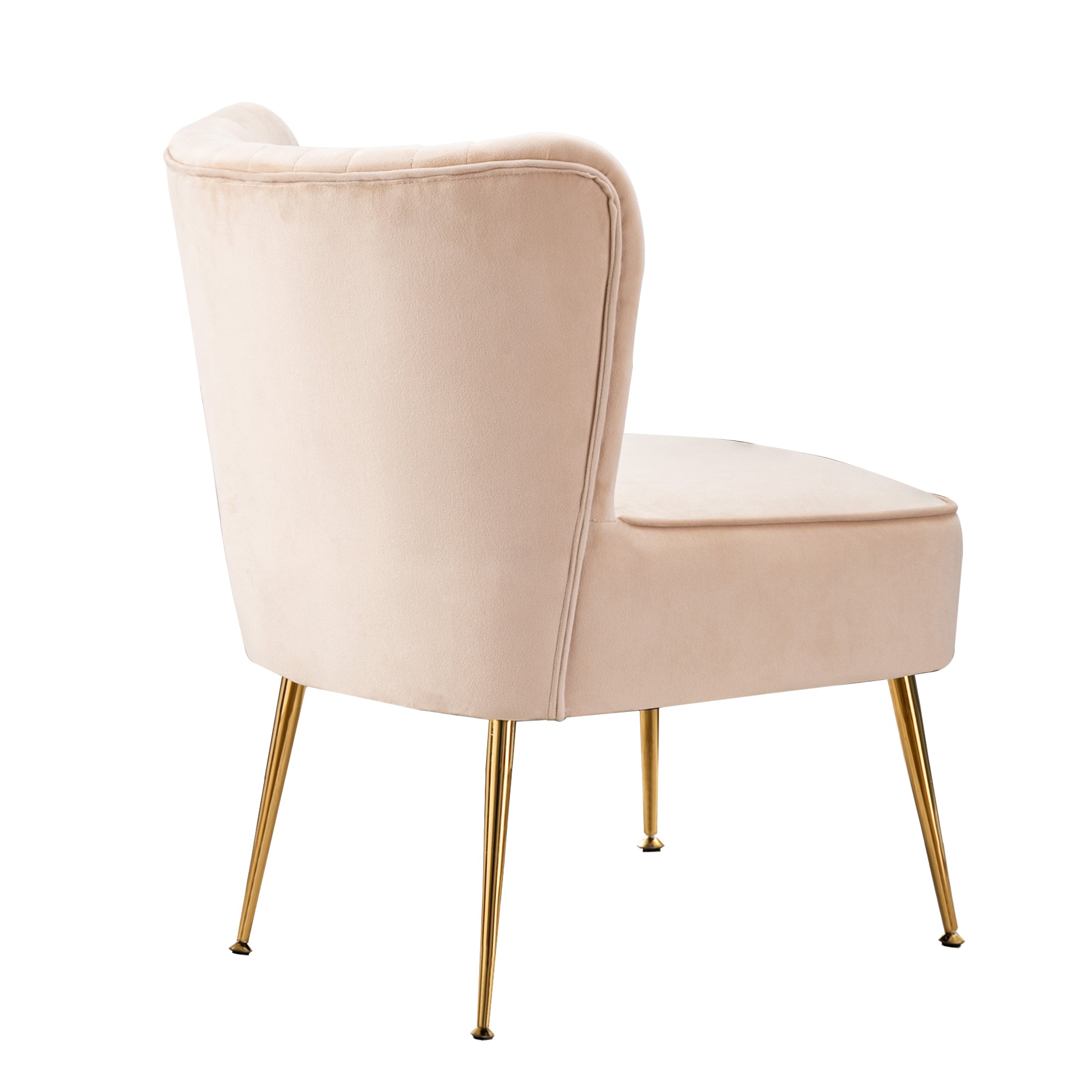 Alaia Mid Century Modern Tufted Velvet Loveseat Sofa and 22" Accent Chair 3-Piece Set