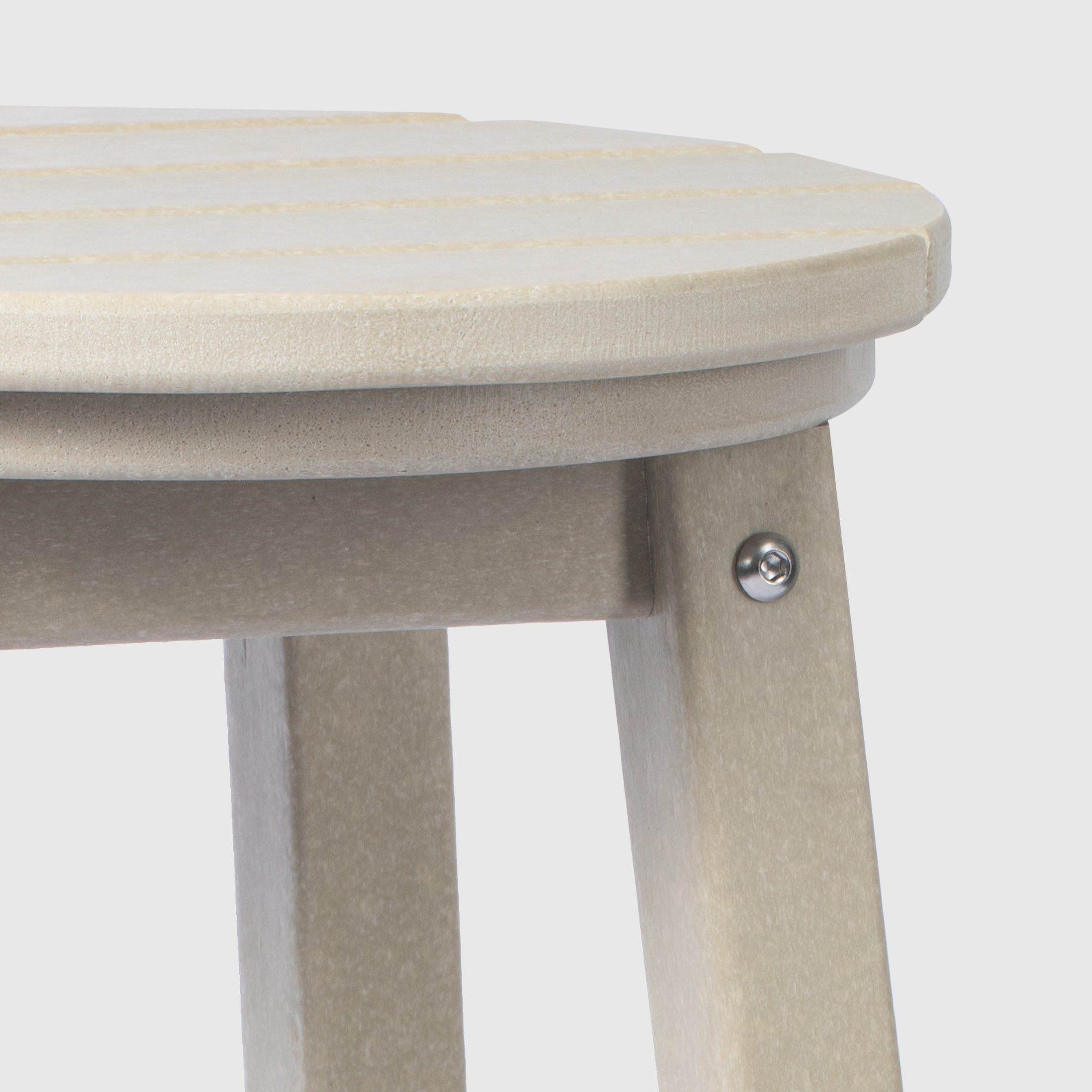 Paradise 29" HDPE Outdoor Patio Round Bar Stool