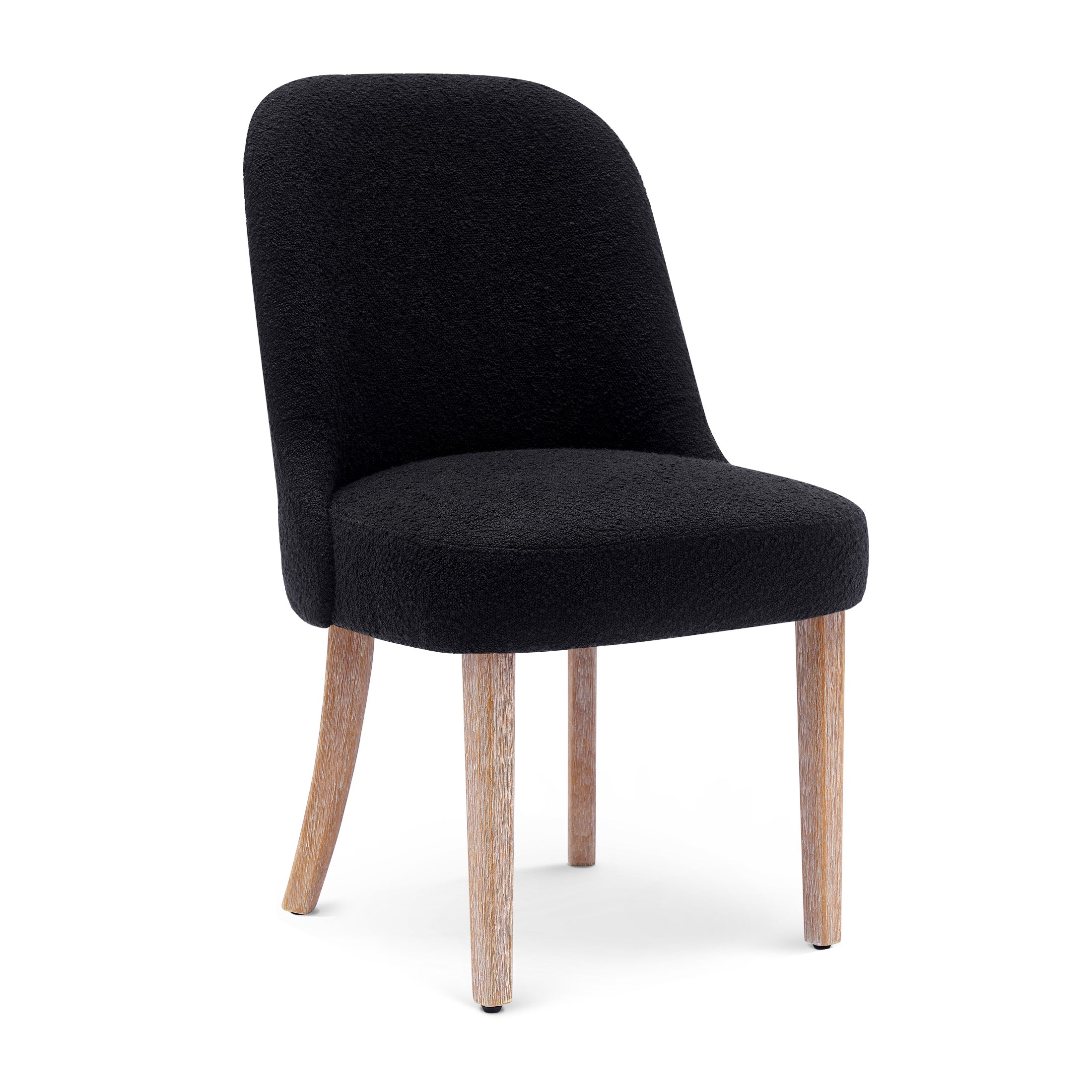 Amélie Mid-Century Modern Upholstered Boucle Dining Chair (Set of 6)