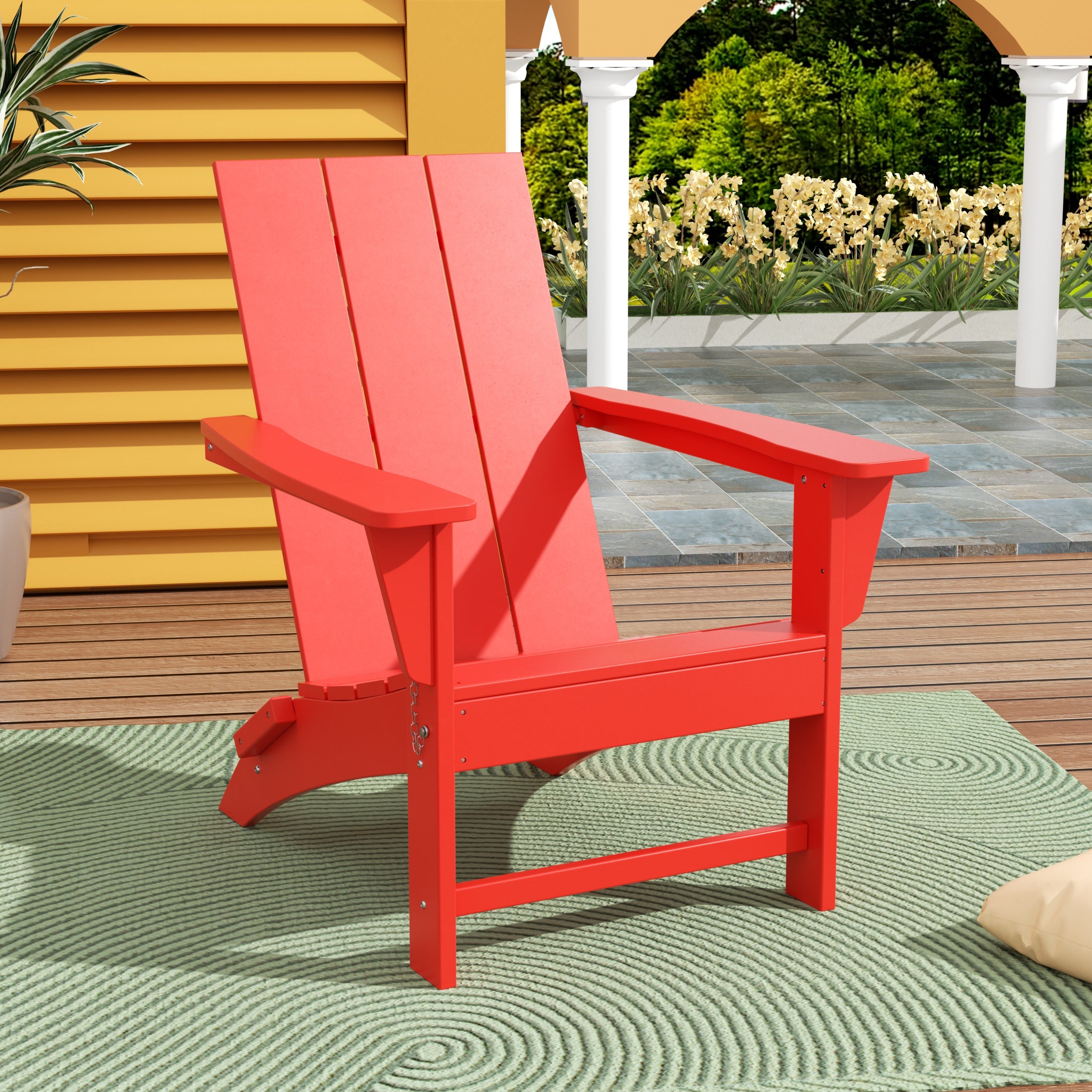 Palms Modern Outdoor Folding Adirondack Chair