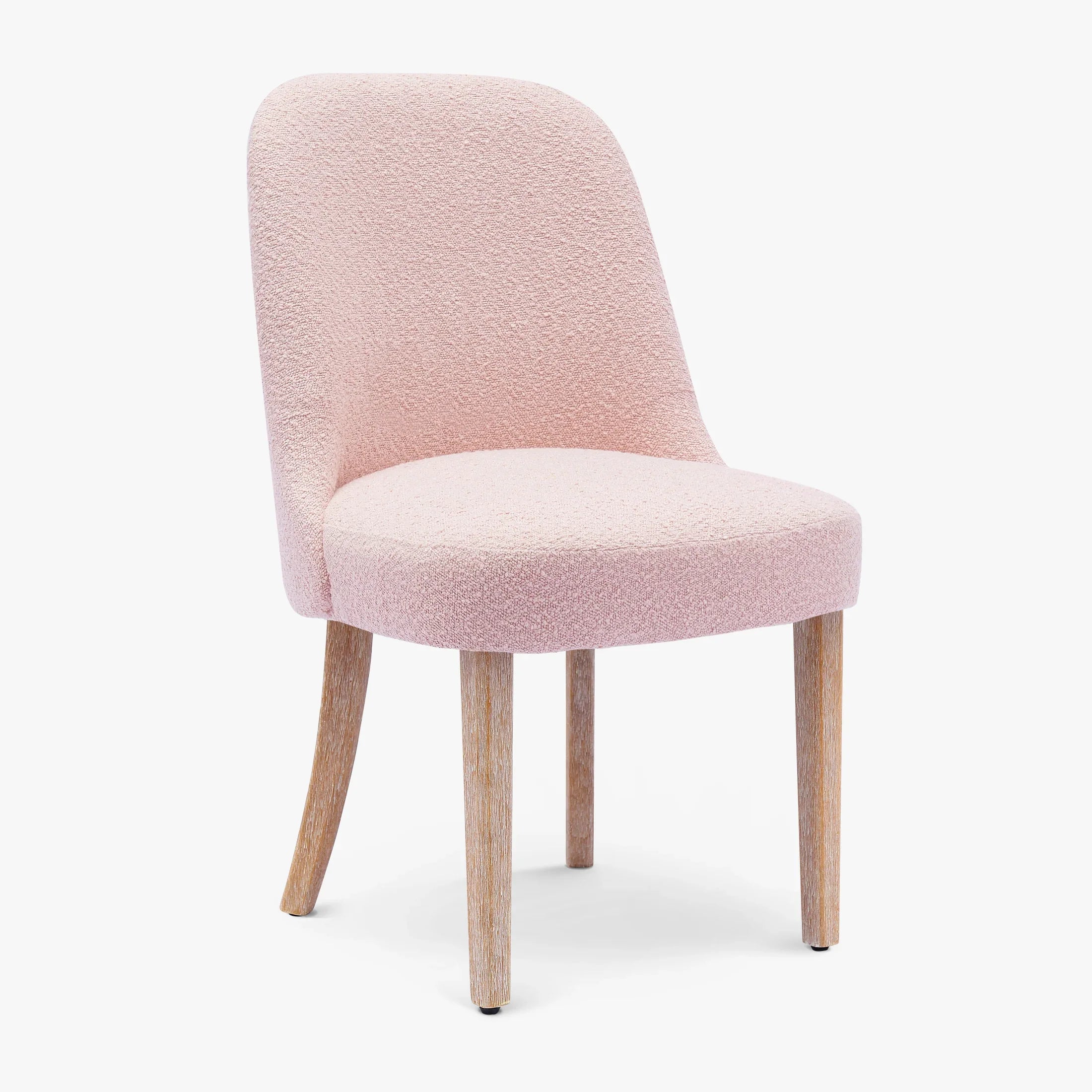 Amélie Mid-Century Modern Upholstered Boucle Dining Chair
