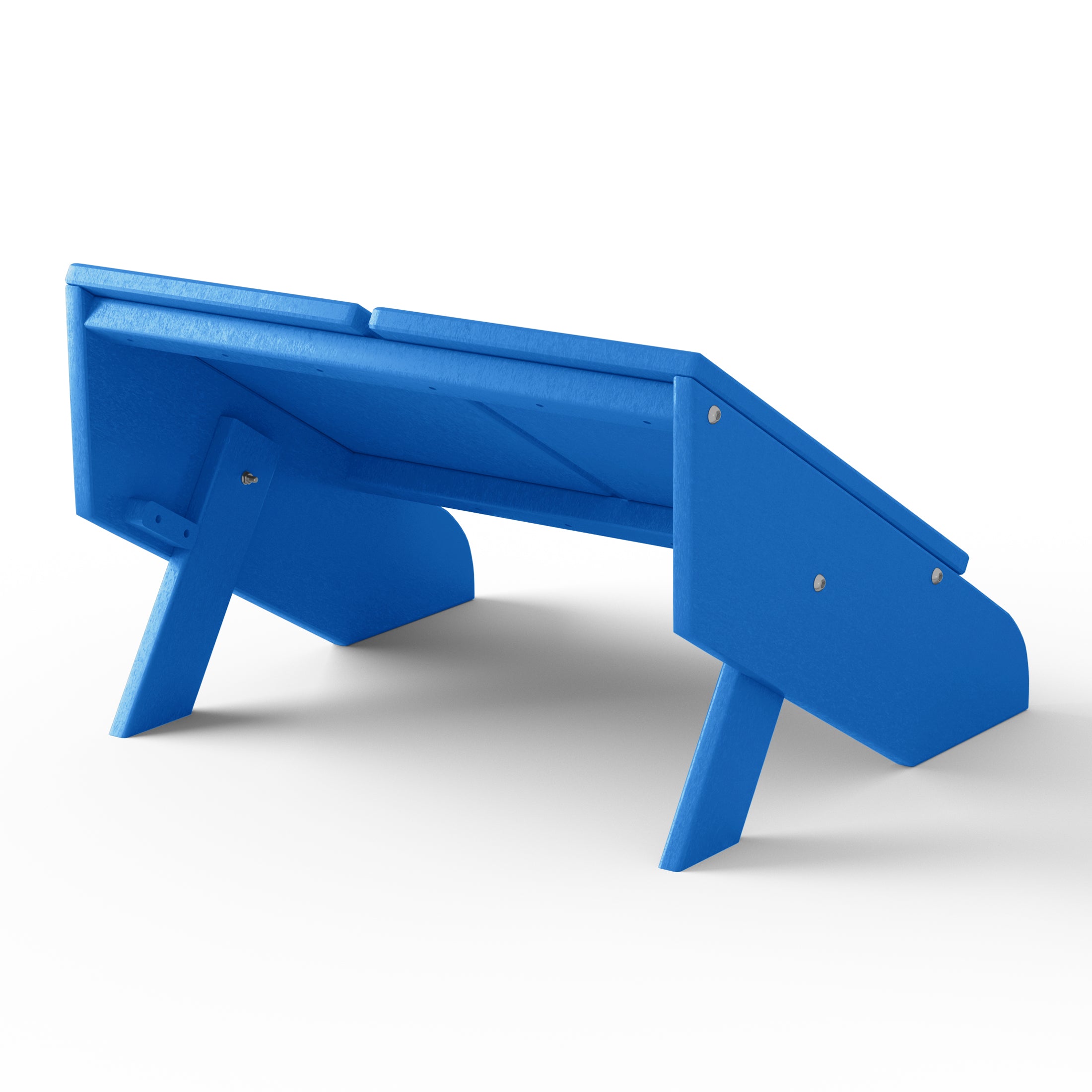 Seaview Modern HDPE Plastic Folding Patio Adirondack Ottoman