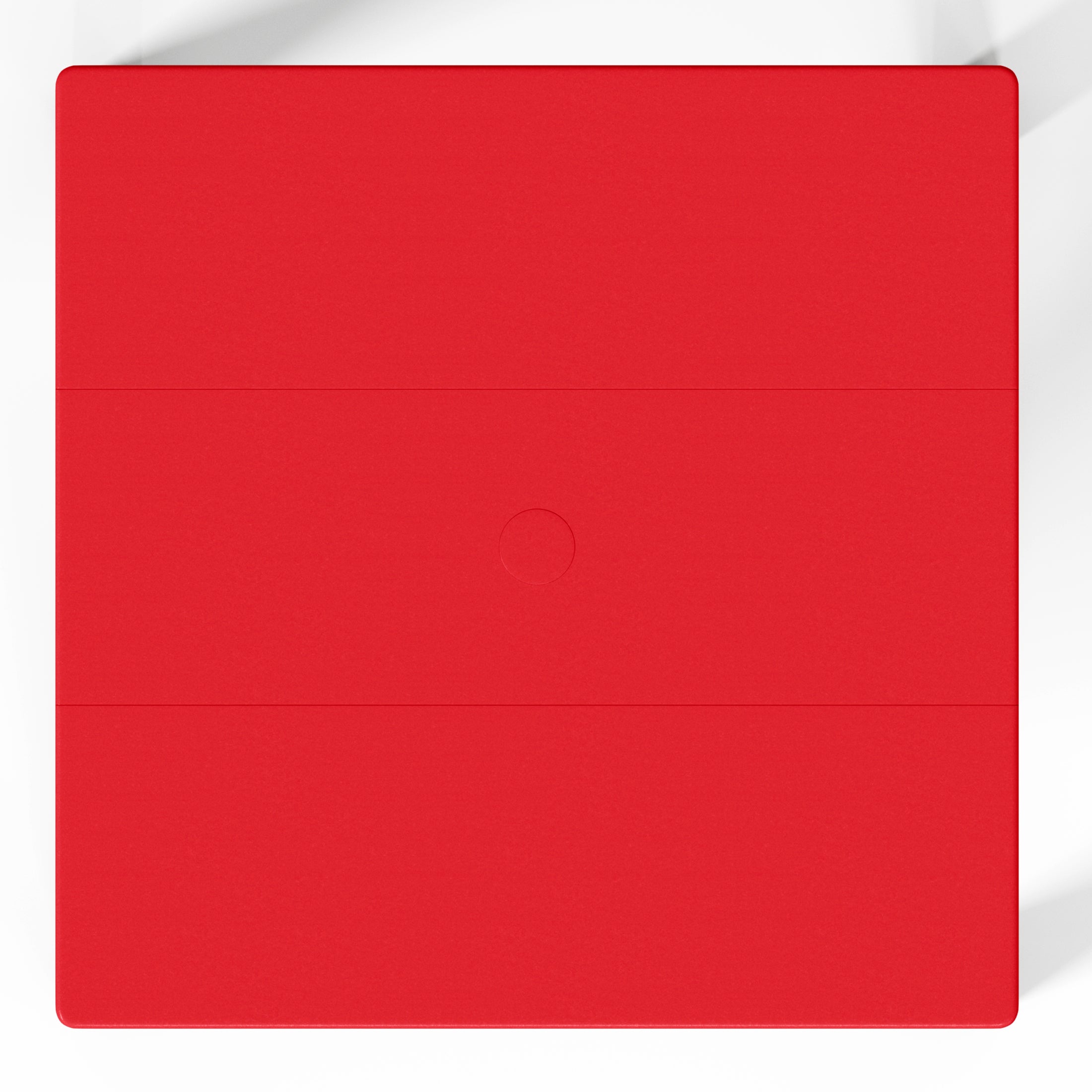 Playhouse Kids 24" Wide HDPE Plastic Childrens Square Dinner Table