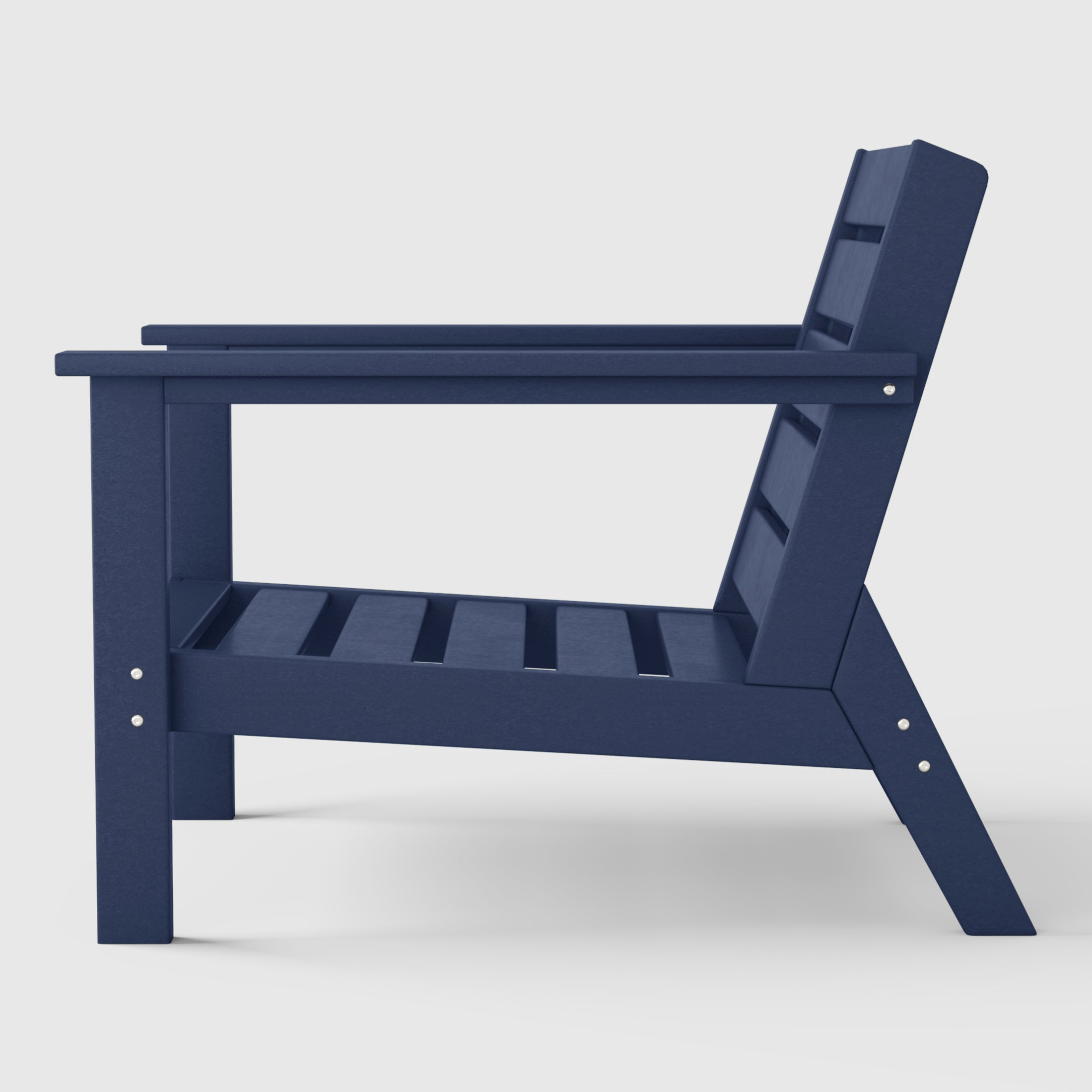 Portsmouth Outdoor Patio HDPE Deep Seating Armchair