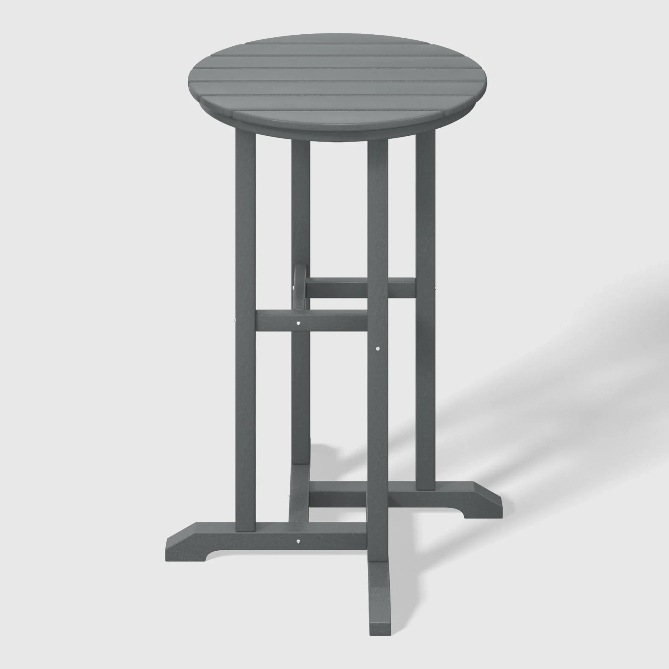 Paradise 37" Counter Height Round Outdoor Patio Bistro Bar Table