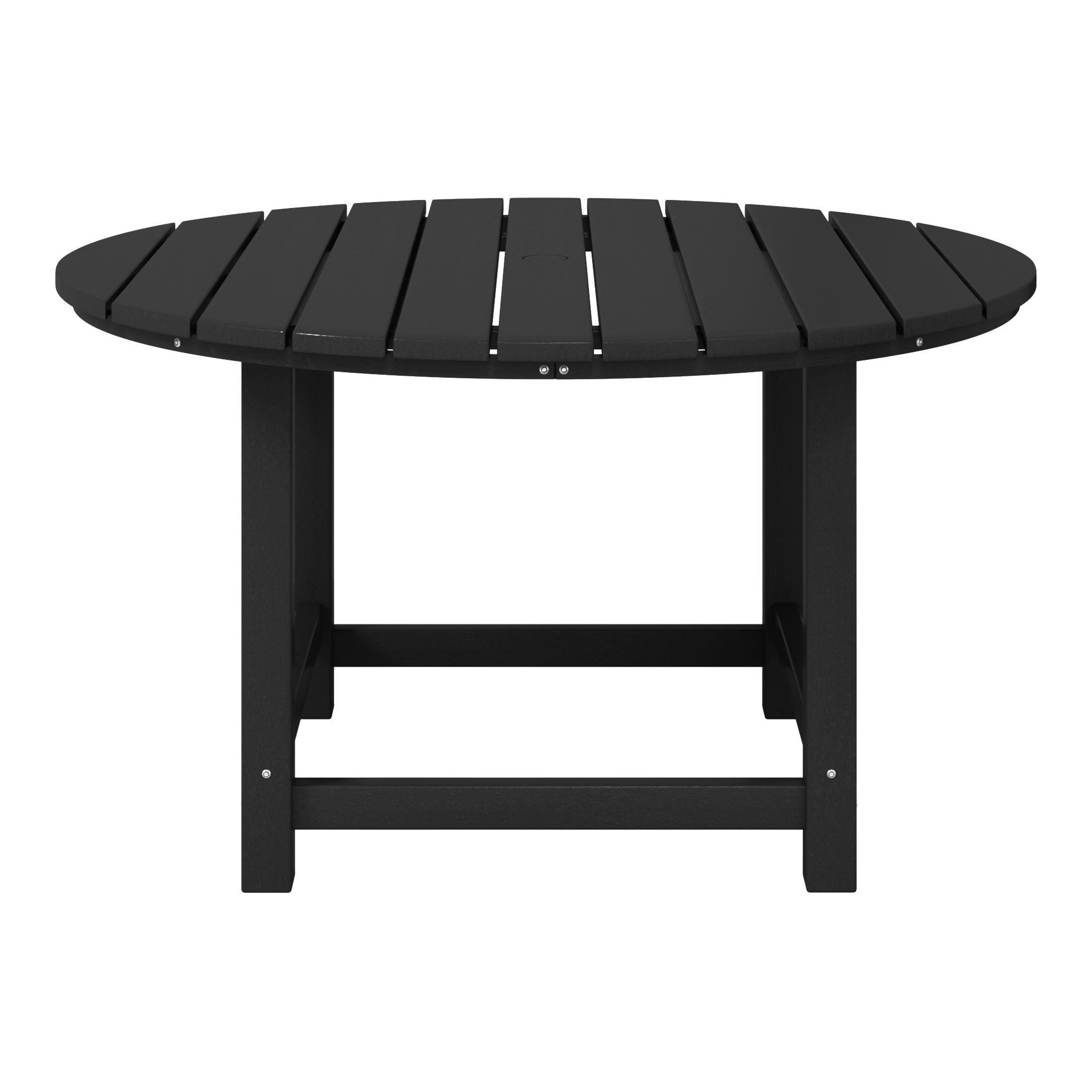 Paradise Kids Outdoor Patio Furniture HDPE 38" Wide Round Dining Table