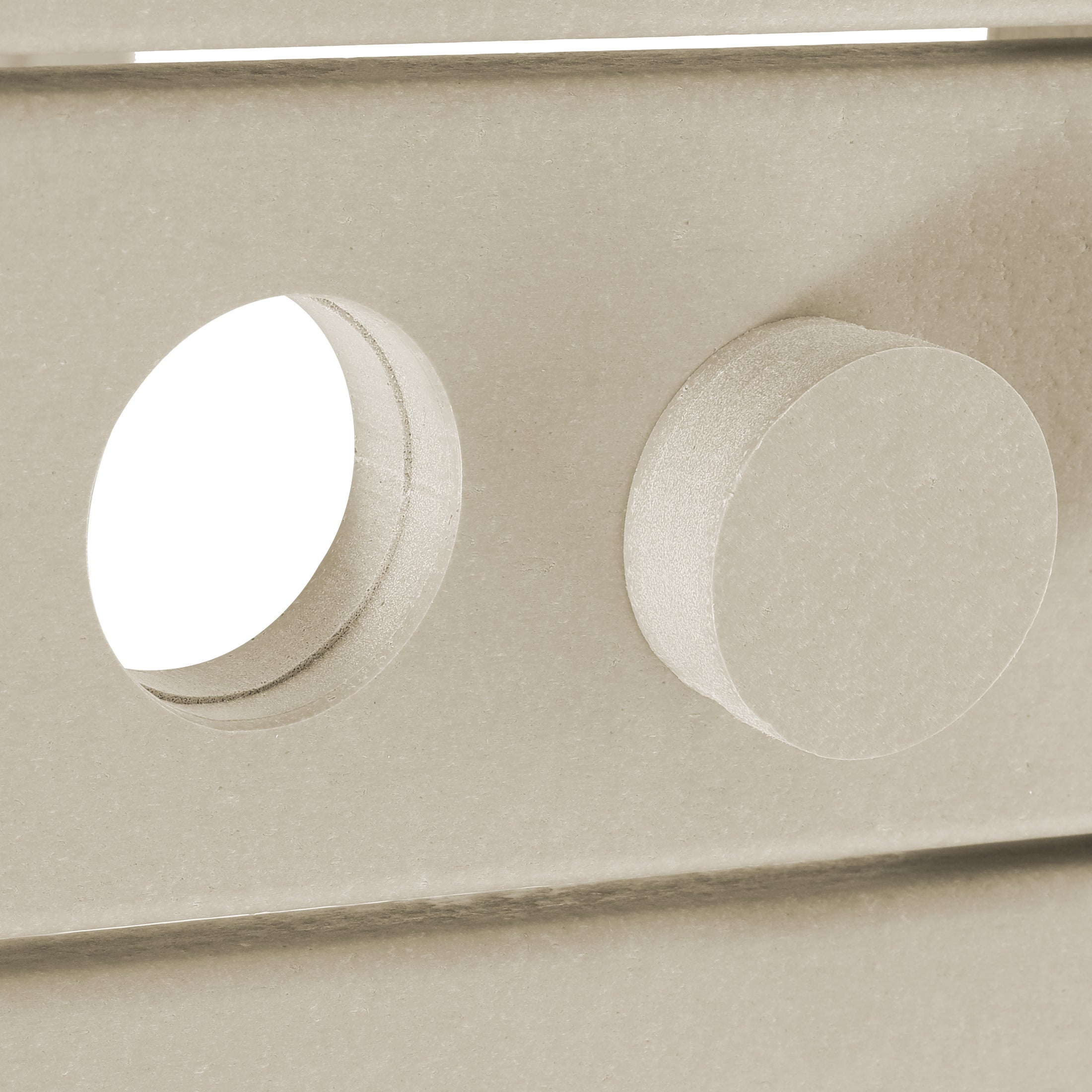 Paradise 5-Piece HDPE Folding Adirondack Chair Outdoor Patio Conversation Set