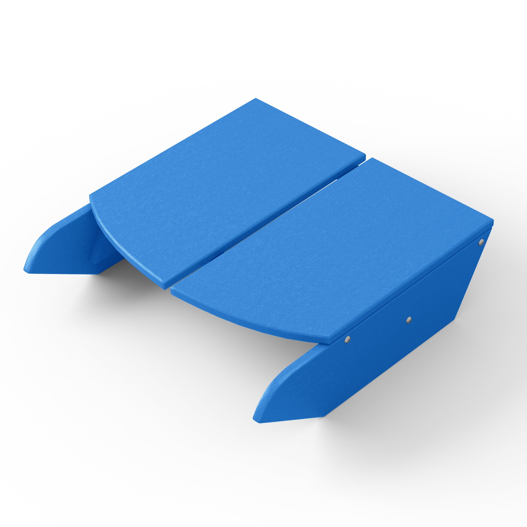 Seaview Modern HDPE Plastic Folding Patio Adirondack Ottoman