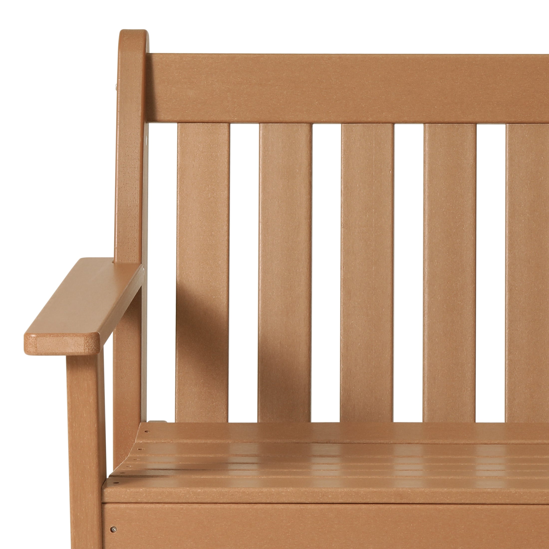 Paradise 3-Piece HDPE Outdoor Patio Furniture Couch and Coffee Table Set