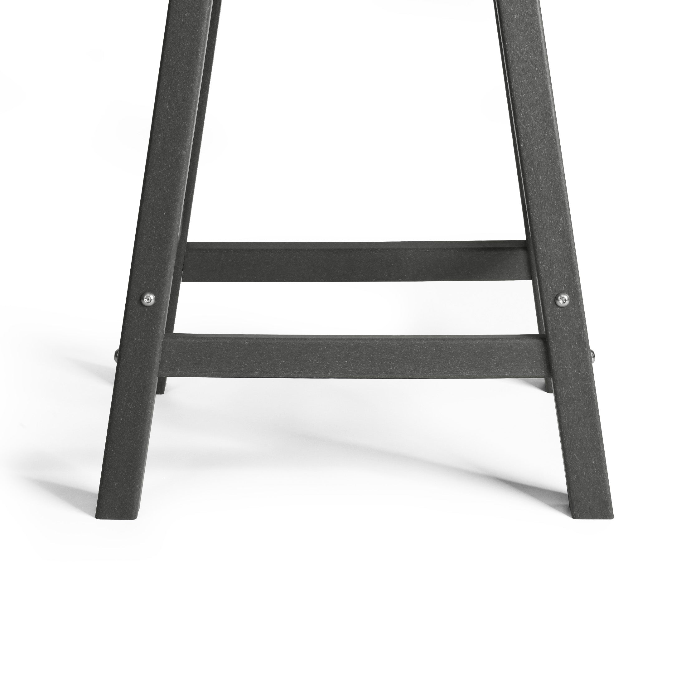 Paradise 24" HDPE Outdoor Patio Counter Height Bar Stools (Set of 2)