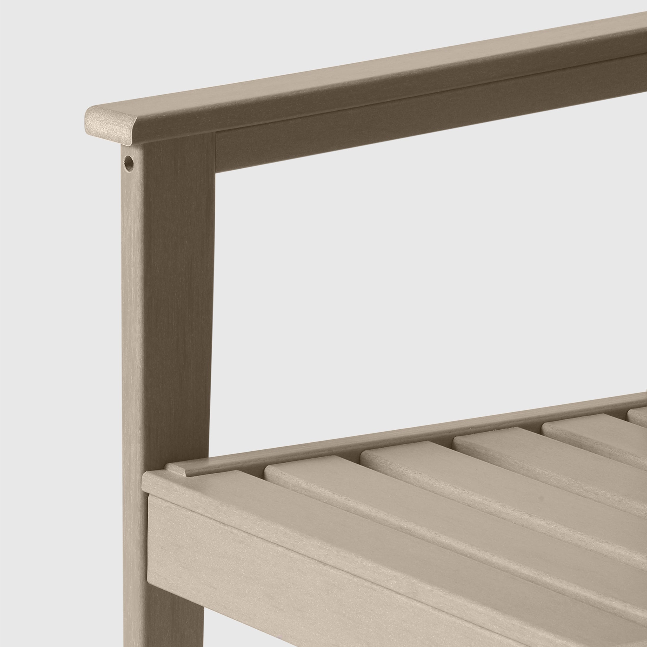 Portsmouth Outdoor Patio HDPE Deep Seating Armchair (Set of 2)